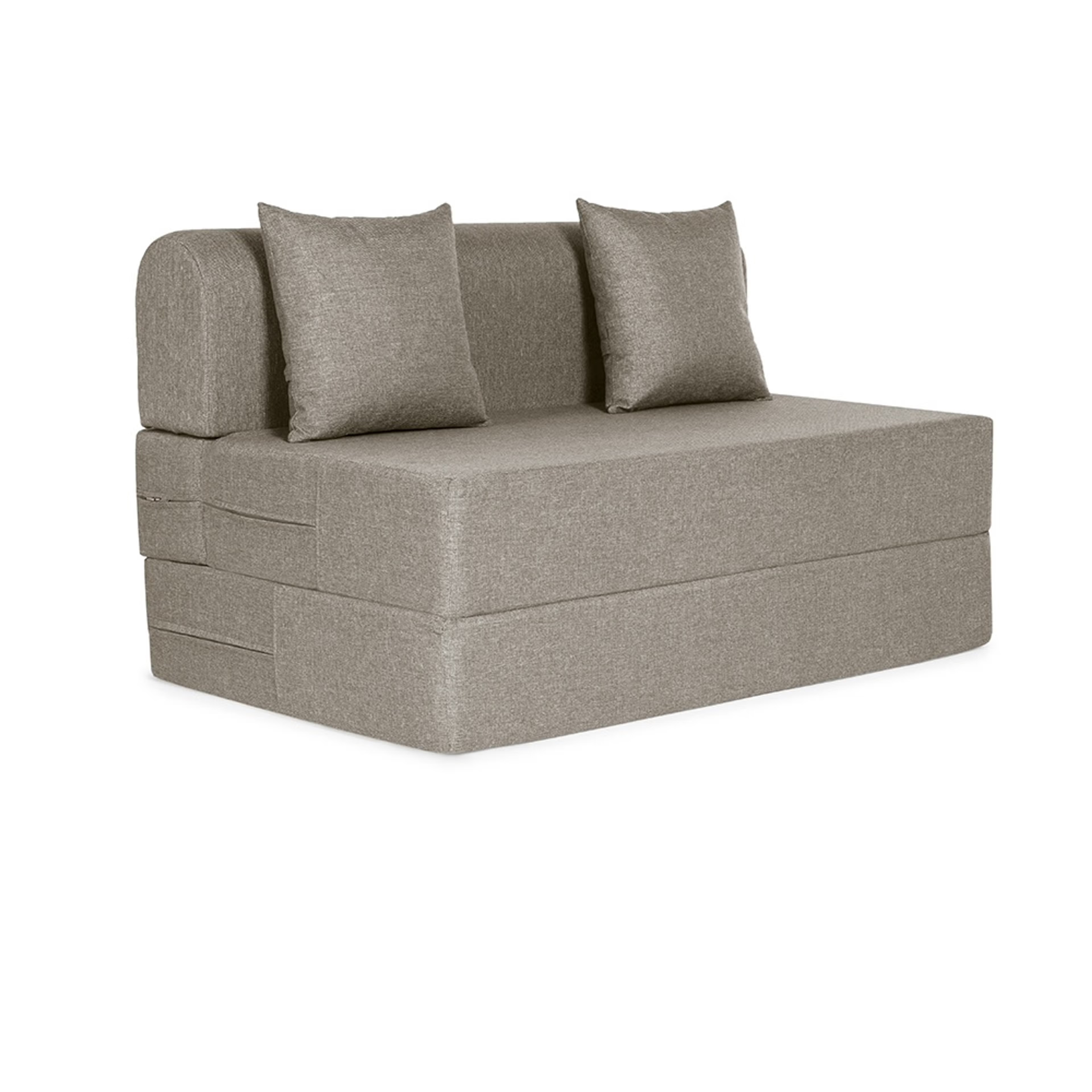 Wakefit Flipper Sofa cum Bed - Two Seater, Omega Pearl Regular, 7.5 Thickness, Two Seater, Omega Pearl 5 Wakefit Flipper Sofa cum Bed - Two Seater, Omega Pearl Regular, 7.5 Thickness, Two Seater, Omega Pearl