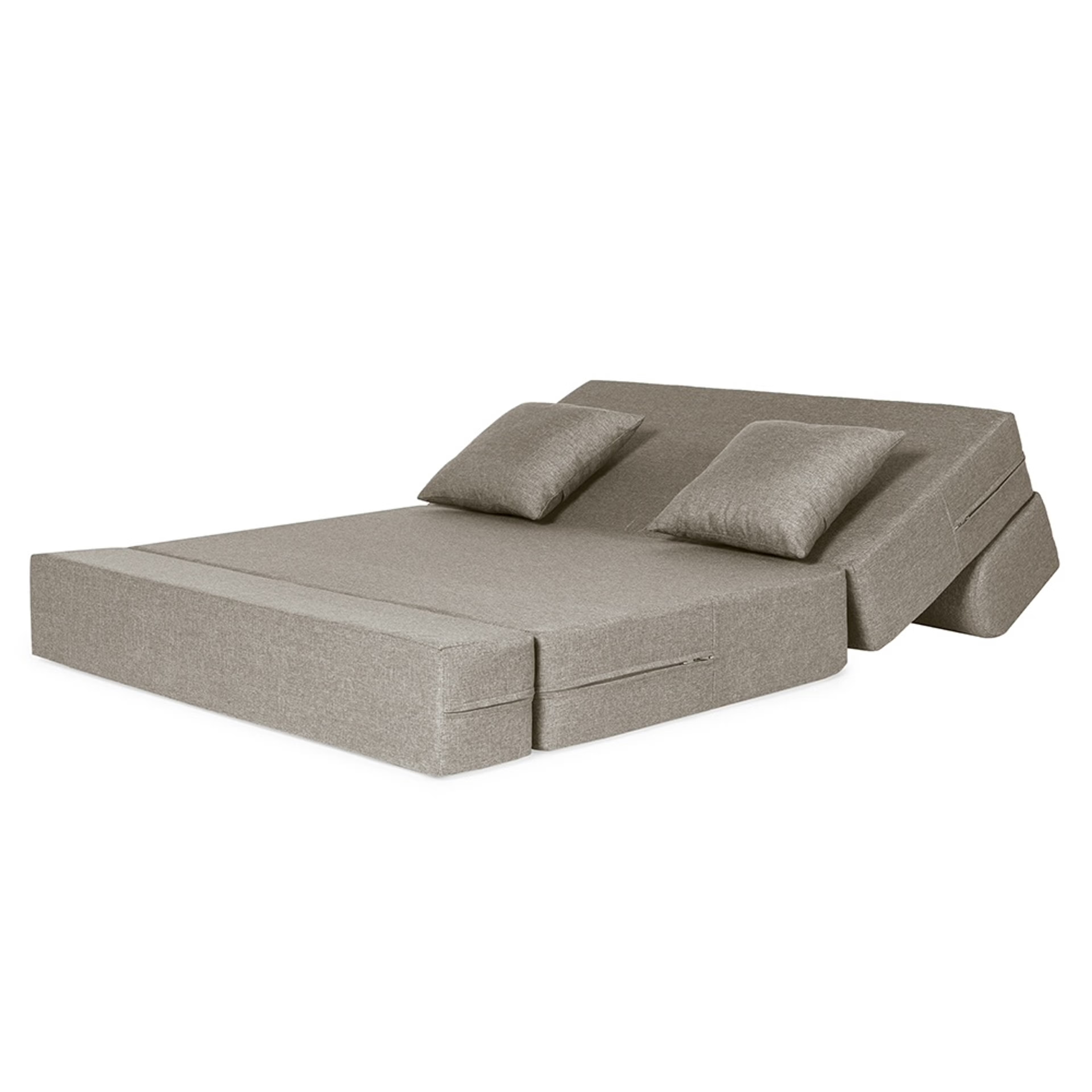 Wakefit Flipper Sofa cum Bed - Two Seater, Omega Pearl Regular, 7.5 Thickness, Two Seater, Omega Pearl 7 Wakefit Flipper Sofa cum Bed - Two Seater, Omega Pearl Regular, 7.5 Thickness, Two Seater, Omega Pearl
