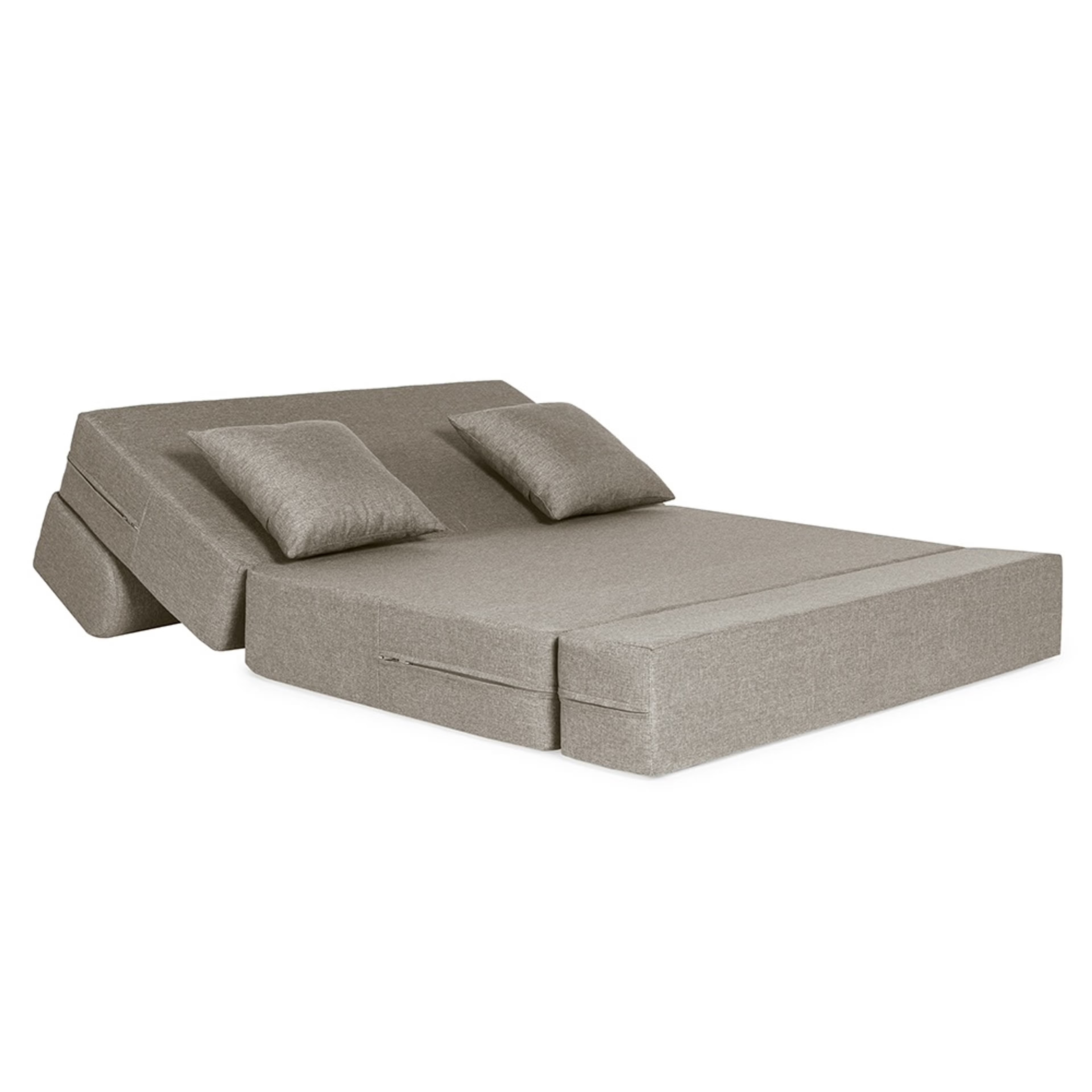 Wakefit Flipper Sofa cum Bed - Two Seater, Omega Pearl Regular, 7.5 Thickness, Two Seater, Omega Pearl 8 Wakefit Flipper Sofa cum Bed - Two Seater, Omega Pearl Regular, 7.5 Thickness, Two Seater, Omega Pearl