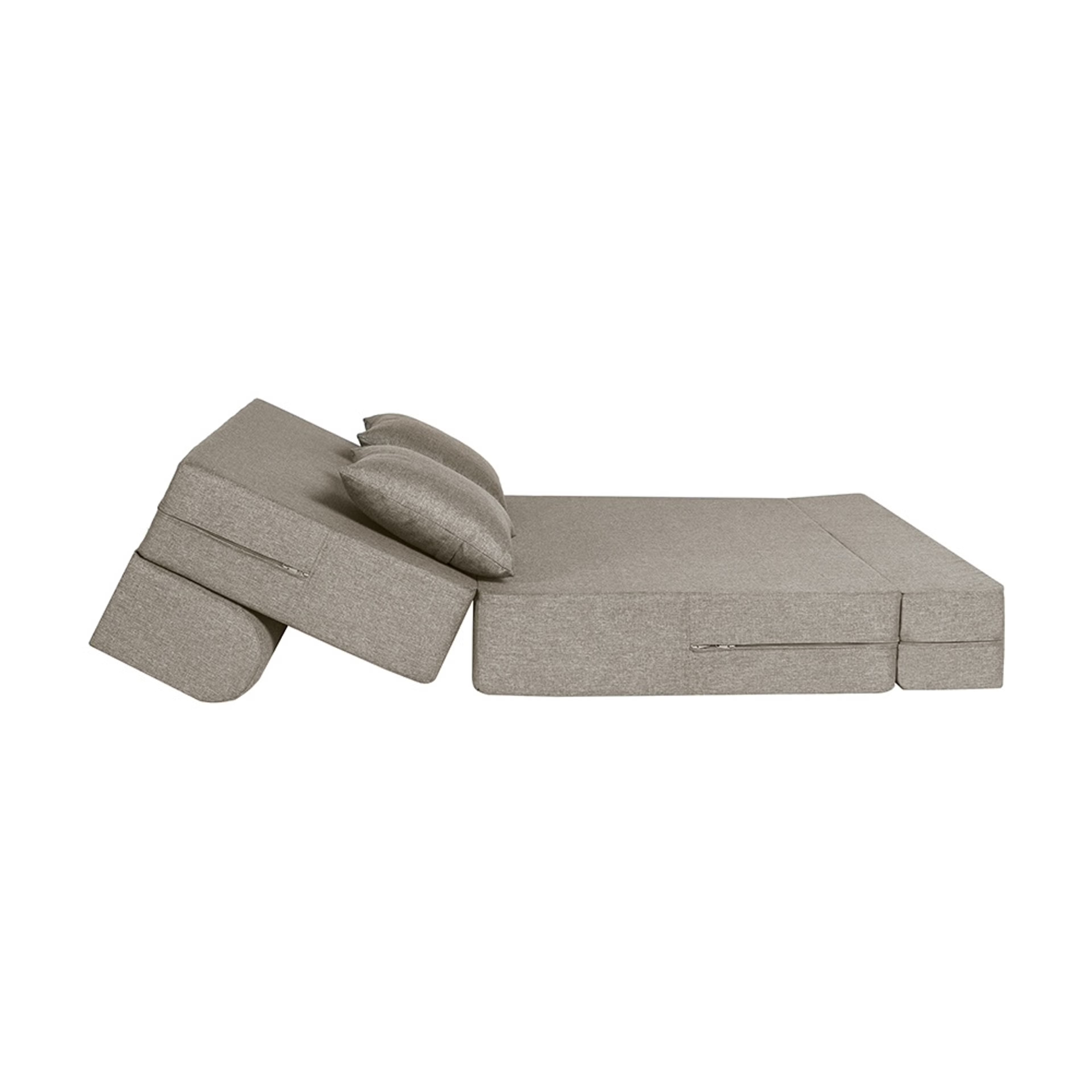 Wakefit Flipper Sofa cum Bed - Two Seater, Omega Pearl Regular, 7.5 Thickness, Two Seater, Omega Pearl 9 Wakefit Flipper Sofa cum Bed - Two Seater, Omega Pearl Regular, 7.5 Thickness, Two Seater, Omega Pearl
