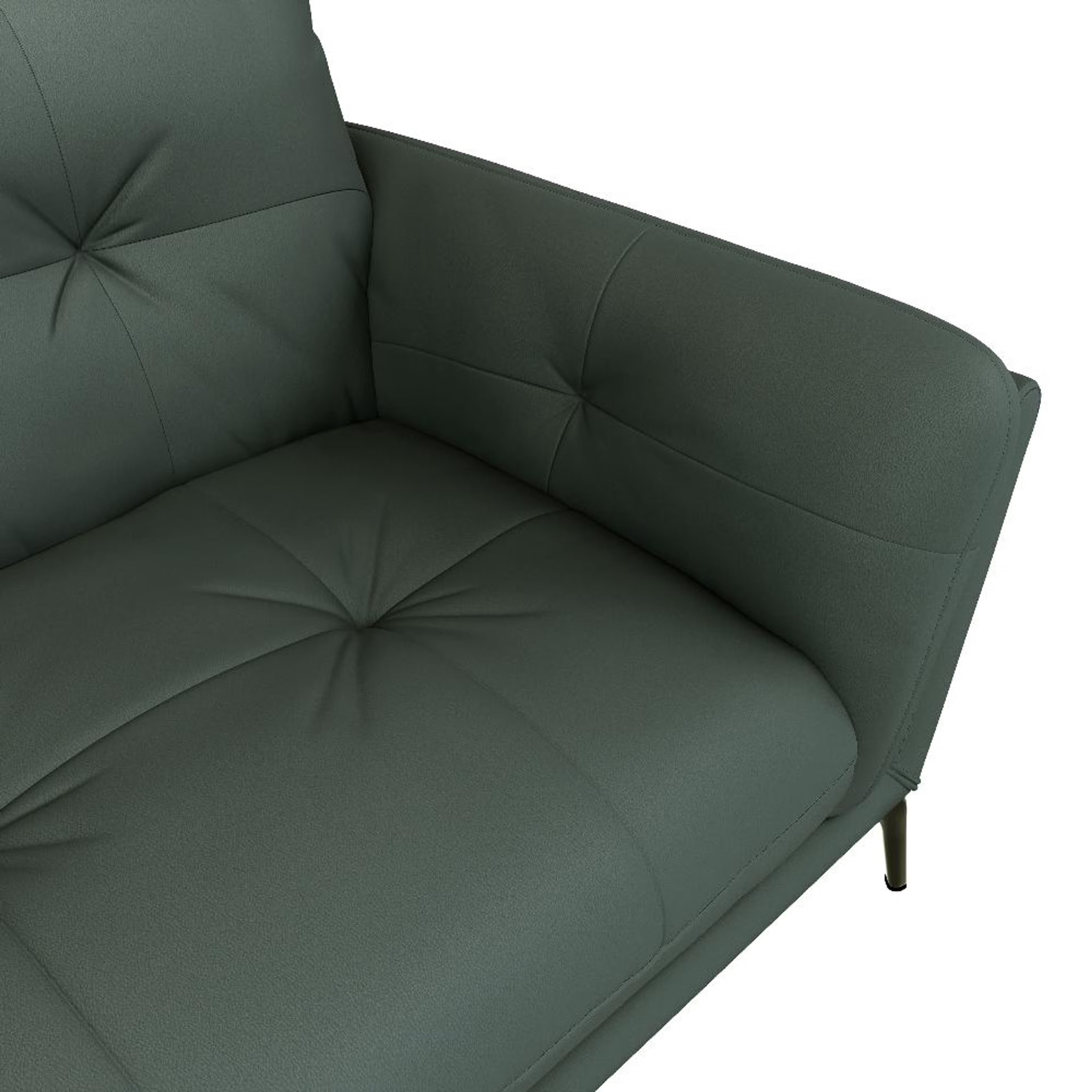 Wakefit Lille Sofa - Three Seater Regular, Three Seater, Forest Green 6 Wakefit Lille Sofa - Three Seater Regular, Three Seater, Forest Green