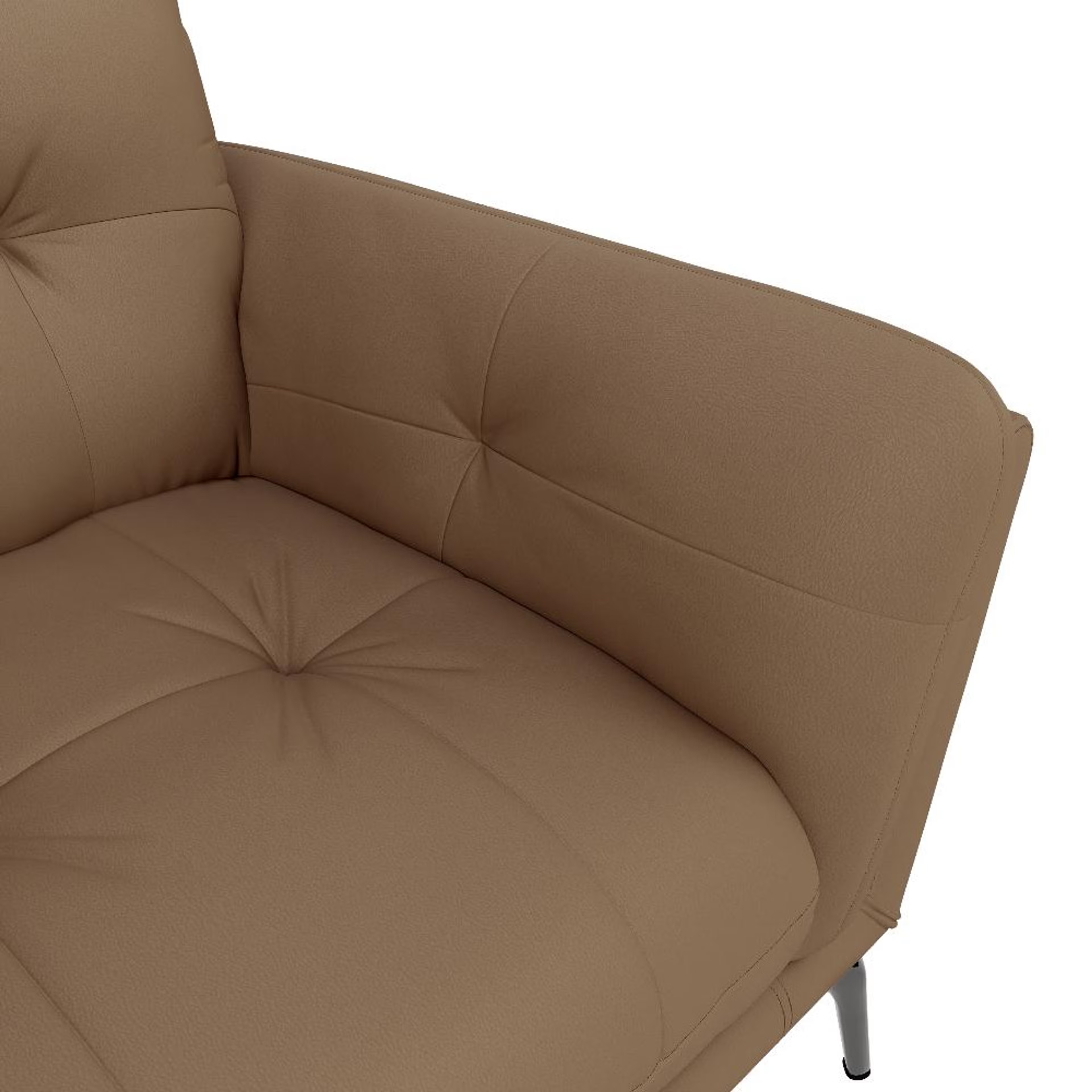 Wakefit Lille Sofa - One Seater Regular, Single Seater, Cappuccino 6 Wakefit Lille Sofa - One Seater Regular, Single Seater, Cappuccino