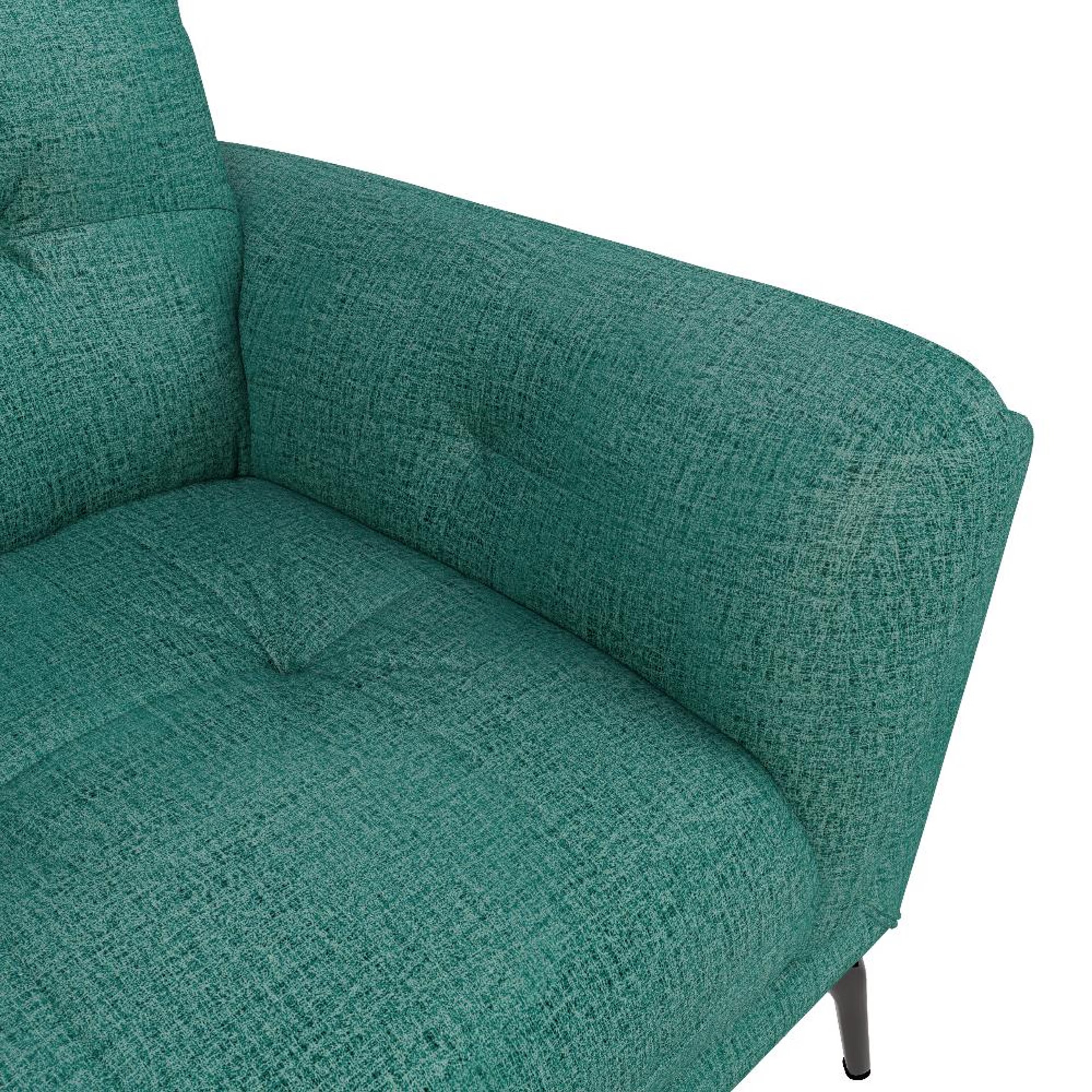 Wakefit Lille Sofa - Two Seater Regular, Two Seater, Aqua Blue 6 Wakefit Lille Sofa - Two Seater Regular, Two Seater, Aqua Blue