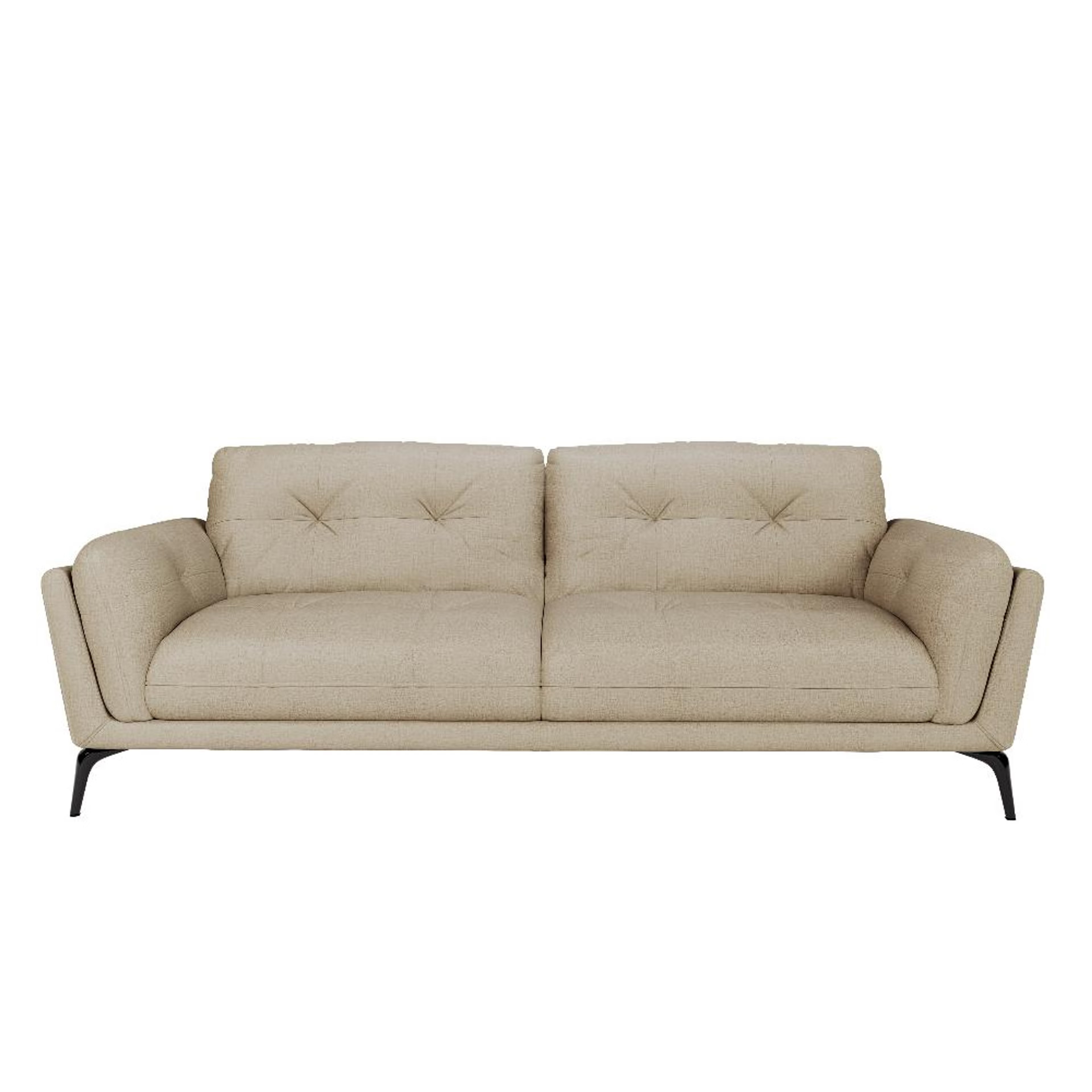 Home 32 Wakefit Lille Sofa - Three Seater Regular, Three Seater, White