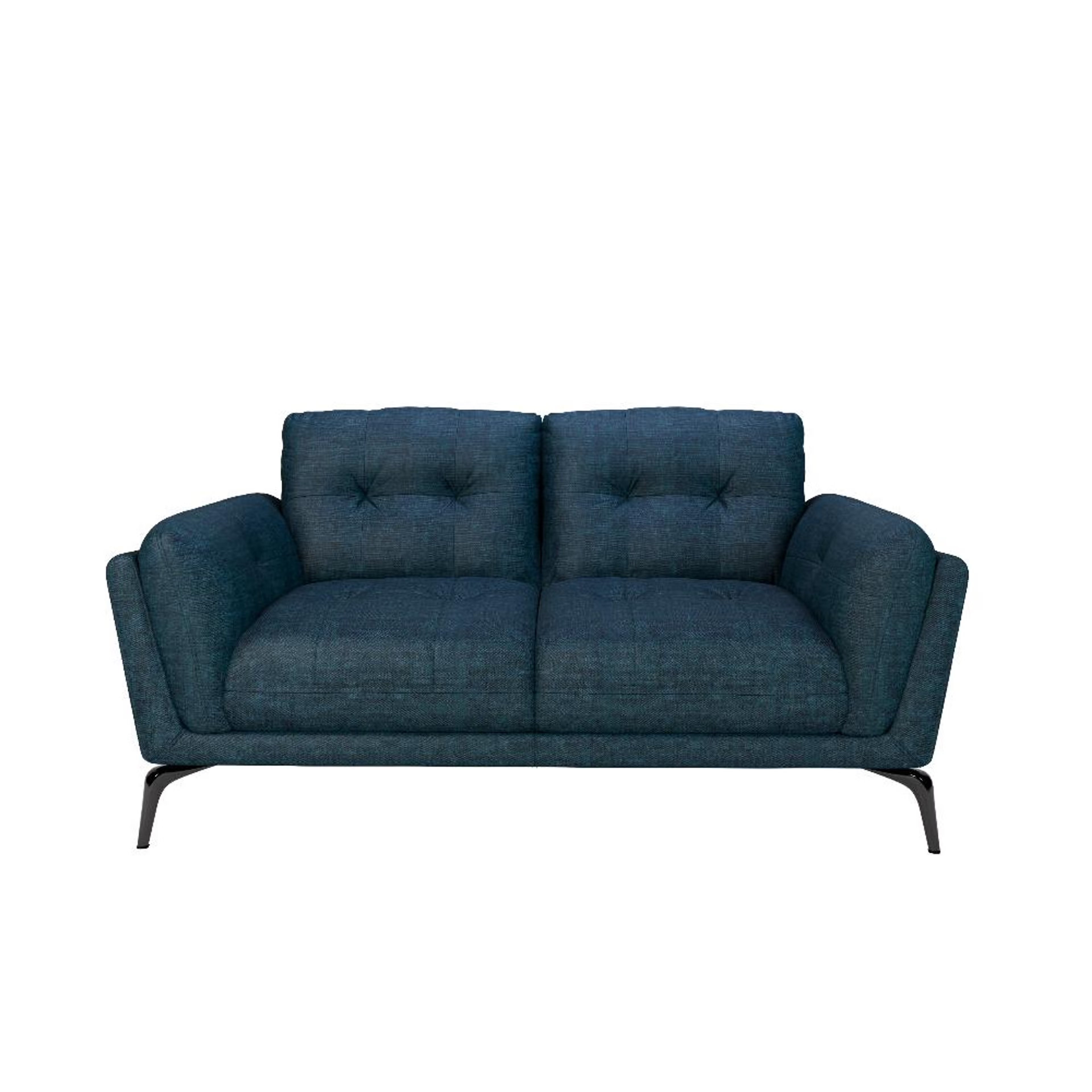 Home 47 Wakefit Lille Sofa Set (2+1+1) Seater Regular, Set (2+1+1), Deep Ocean