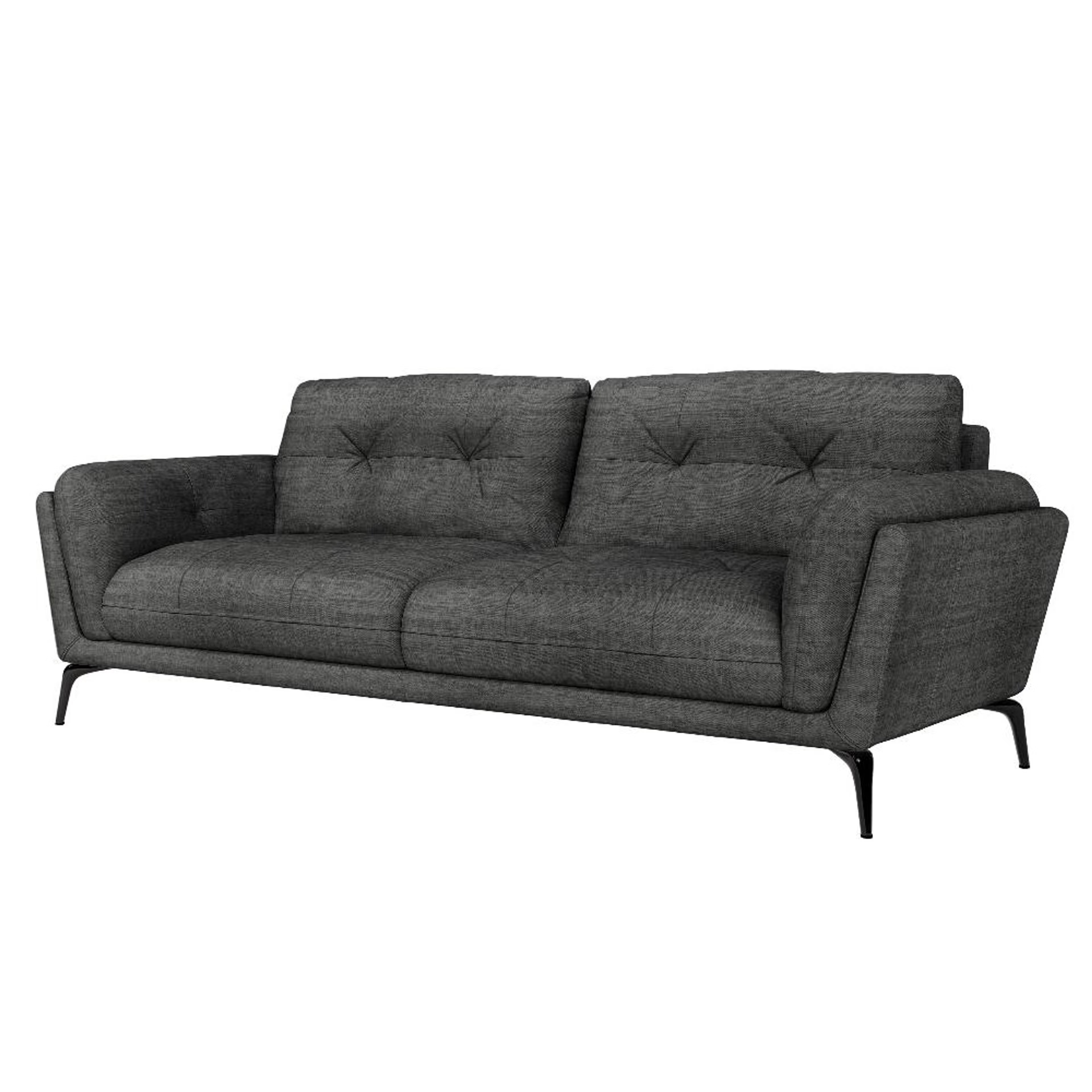 Wakefit Lille Sofa Set (3+1+1) Seater Regular, Set (3+1+1), Graphite 4 Wakefit Lille Sofa Set (3+1+1) Seater Regular, Set (3+1+1), Graphite
