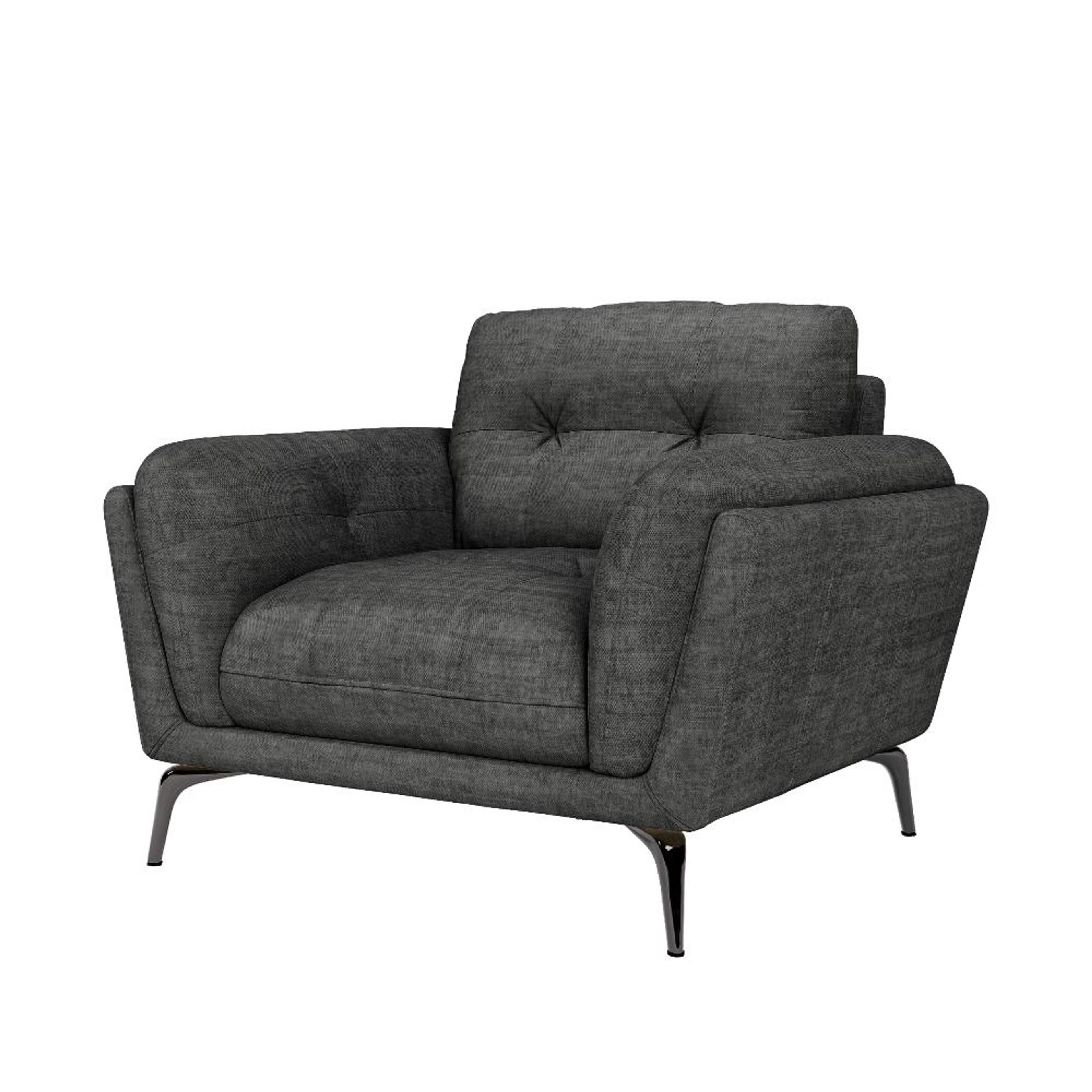 Wakefit Lille Sofa Set (3+1+1) Seater Regular, Set (3+1+1), Graphite 5 Wakefit Lille Sofa Set (3+1+1) Seater Regular, Set (3+1+1), Graphite