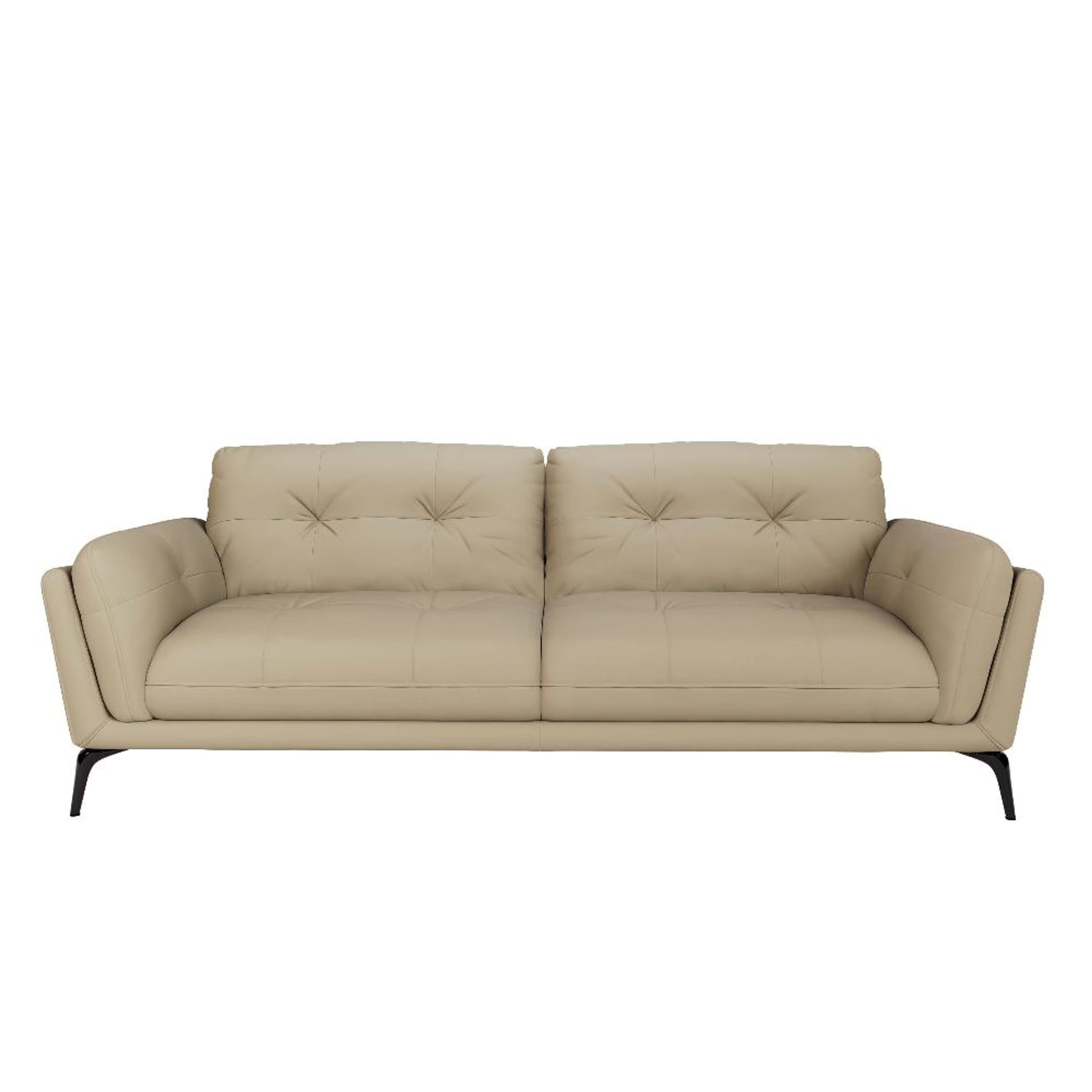 Wakefit Lille Sofa Set (3+1+1) Seater Regular, Set (3+1+1), Beige