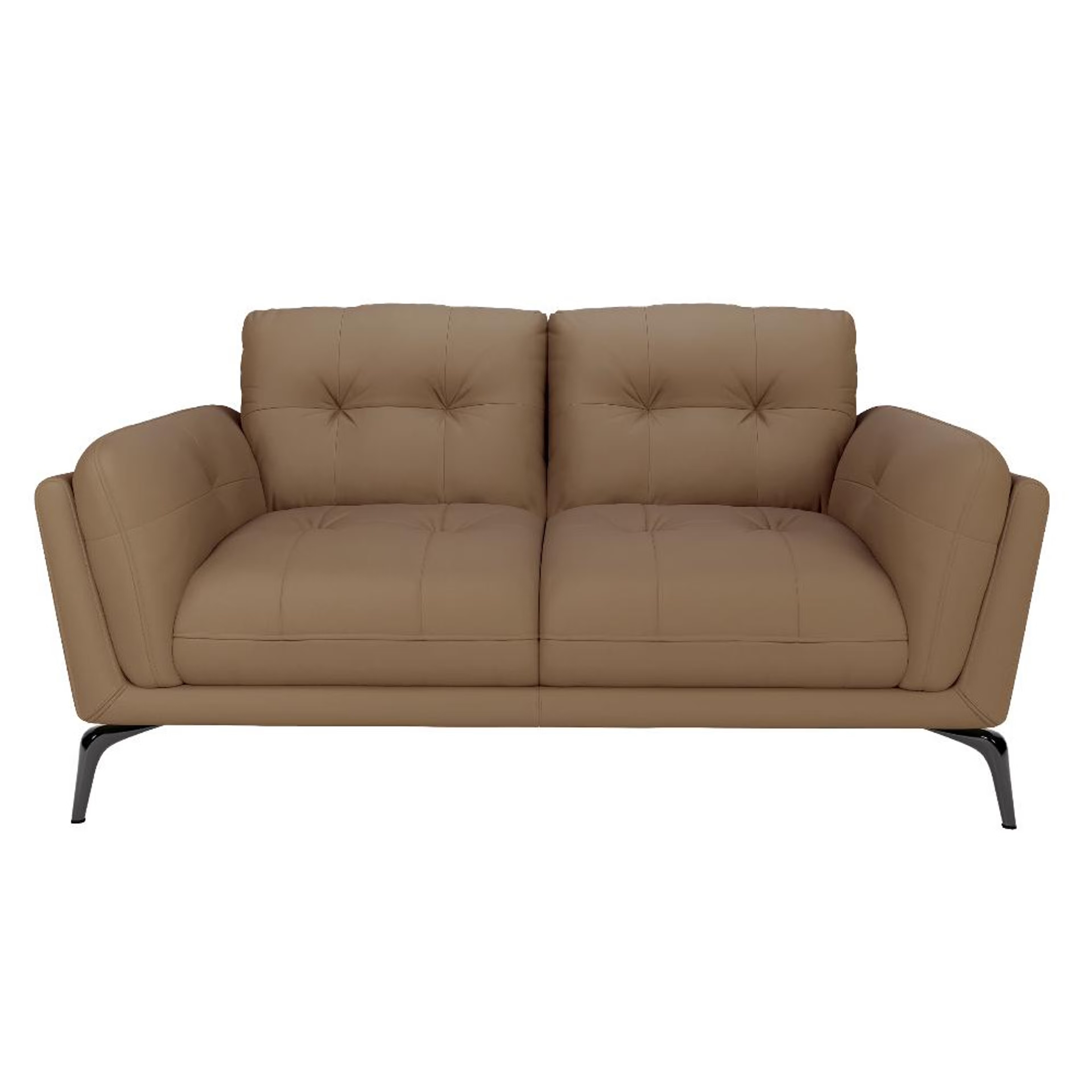 Wakefit Lille Sofa Set (2+1+1) Seater Regular, Set (2+1+1), Cappuccino