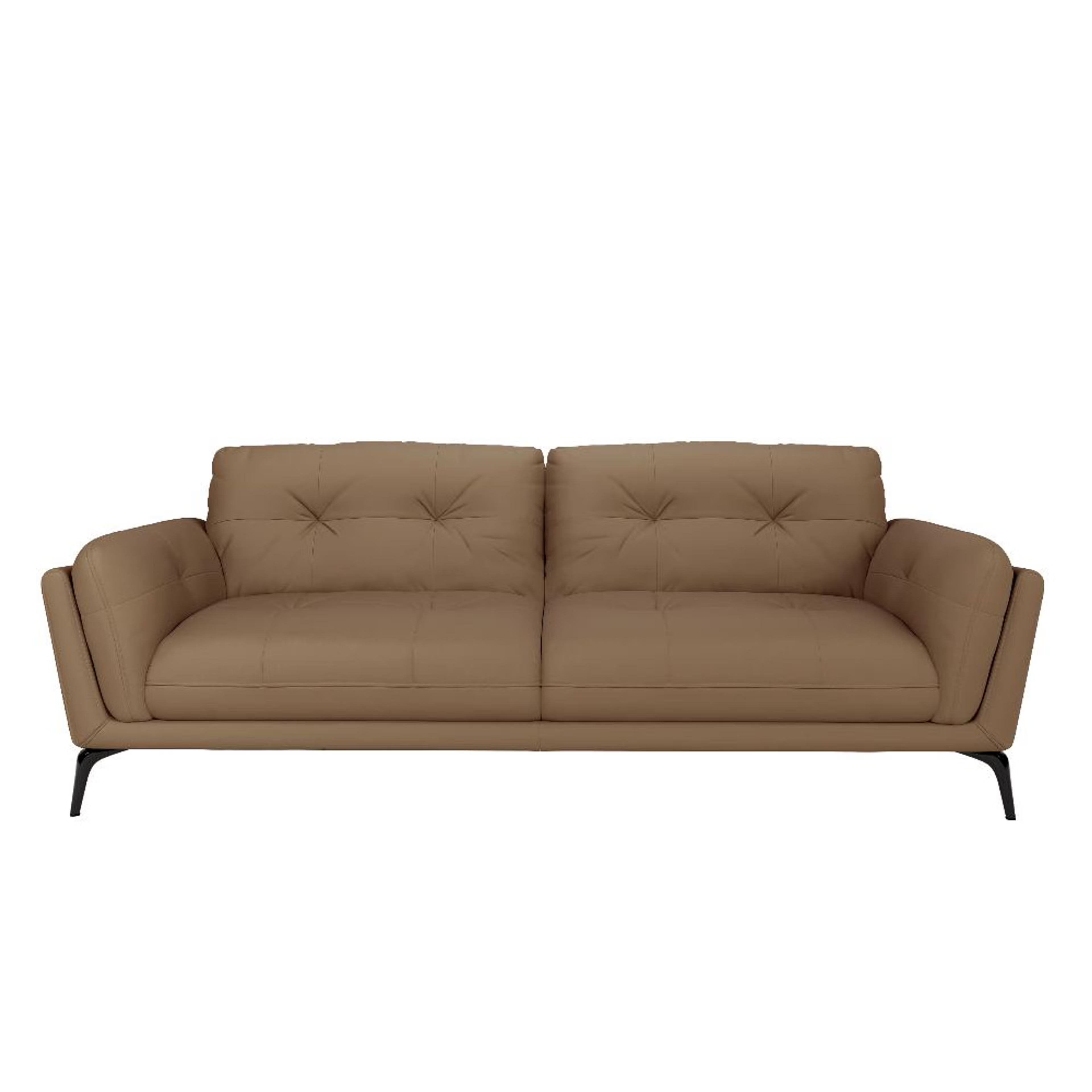 Wakefit Lille Sofa Set (3+2+1) Seater Regular, Set (3+2+1), Cappuccino