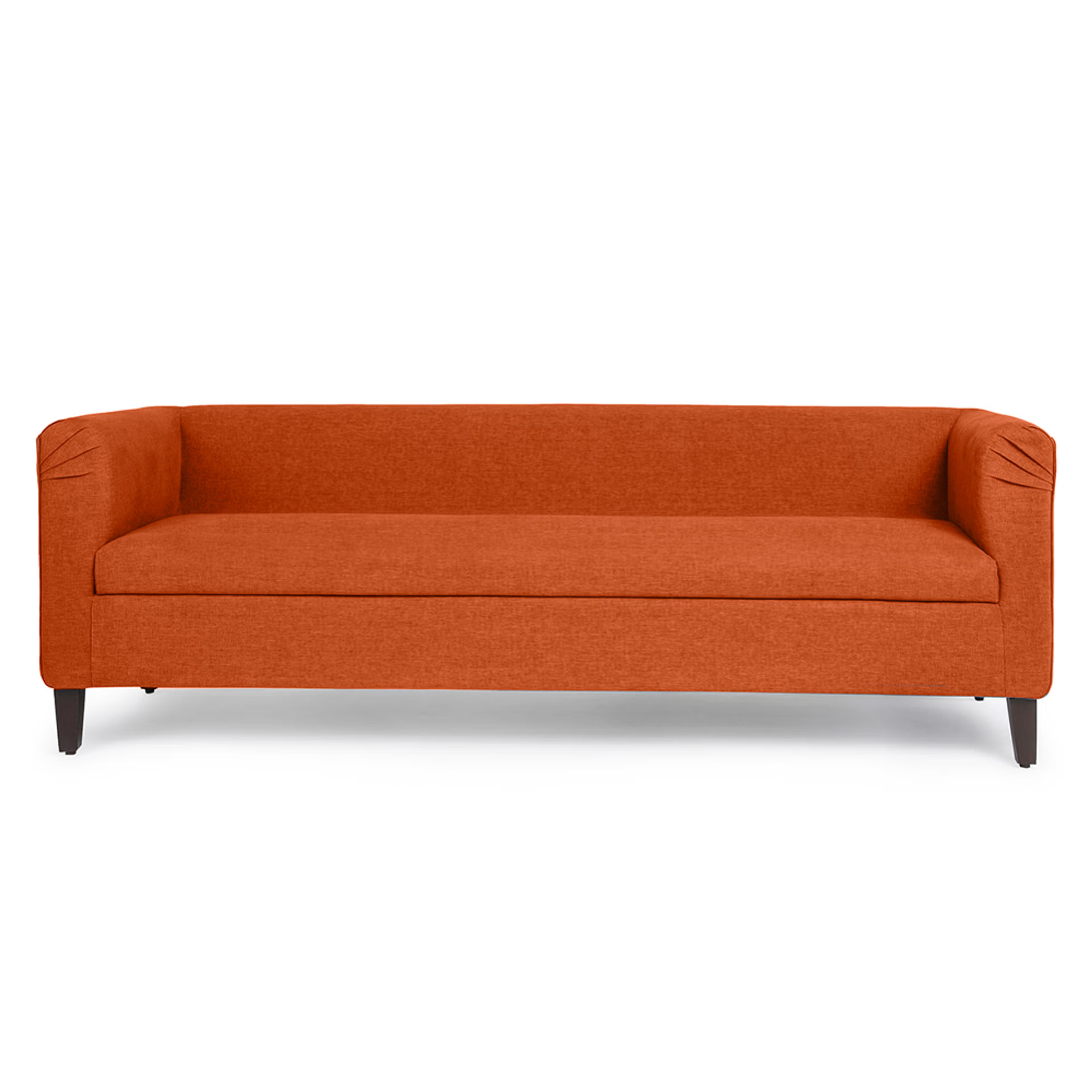 Wakefit Miami Sofa - 3+1+1 Seater - Terracotta Regular, 3 Seater + 1 Seater + 1 Seater, Terracotta 4 Wakefit Miami Sofa - 3+1+1 Seater - Terracotta Regular, 3 Seater + 1 Seater + 1 Seater, Terracotta