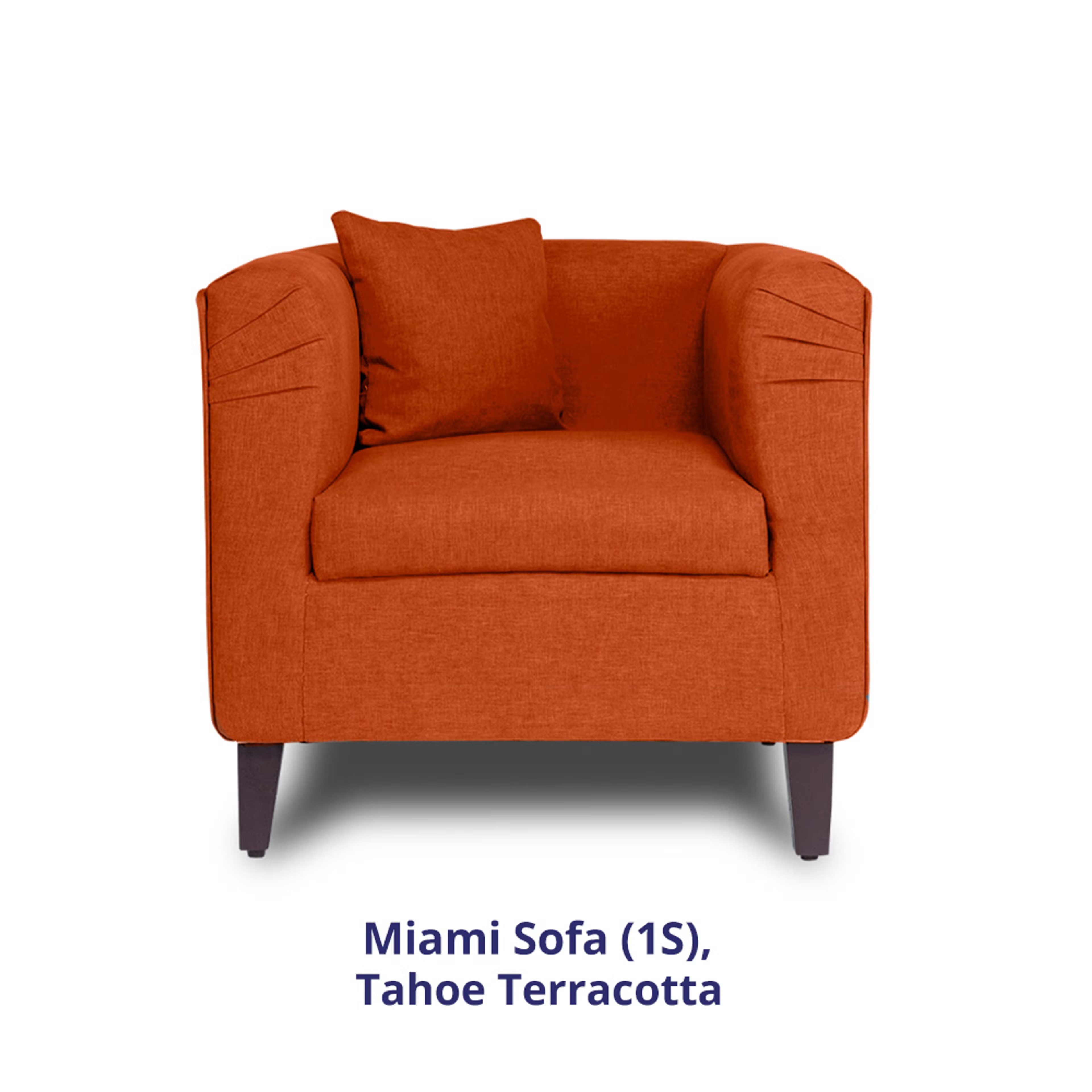 Wakefit Miami Sofa - 3+1+1 Seater - Terracotta Regular, 3 Seater + 1 Seater + 1 Seater, Terracotta 8 Wakefit Miami Sofa - 3+1+1 Seater - Terracotta Regular, 3 Seater + 1 Seater + 1 Seater, Terracotta