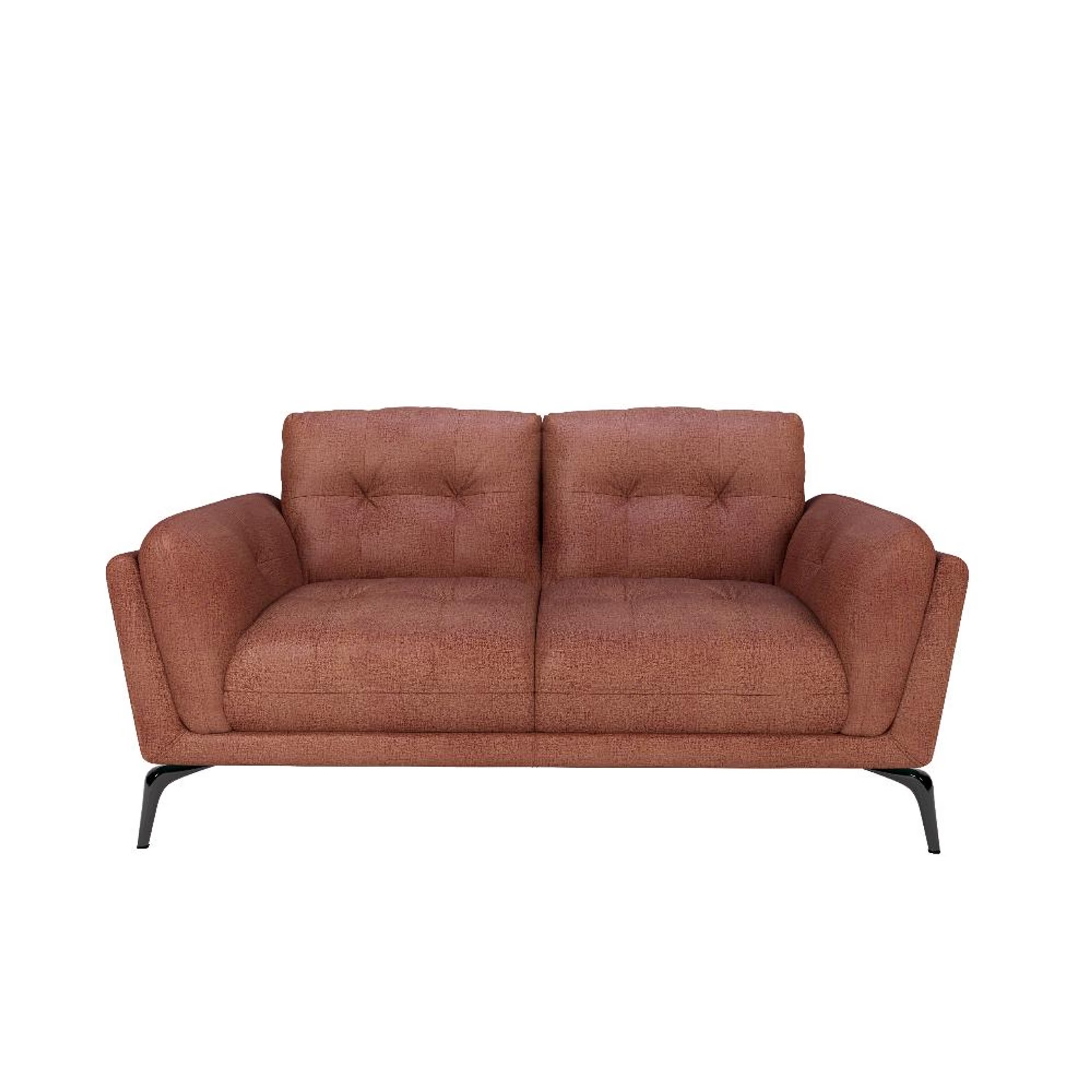 Wakefit Lille Sofa Set (3+2+1) Seater Regular, Set (3+2+1), Rose Brown