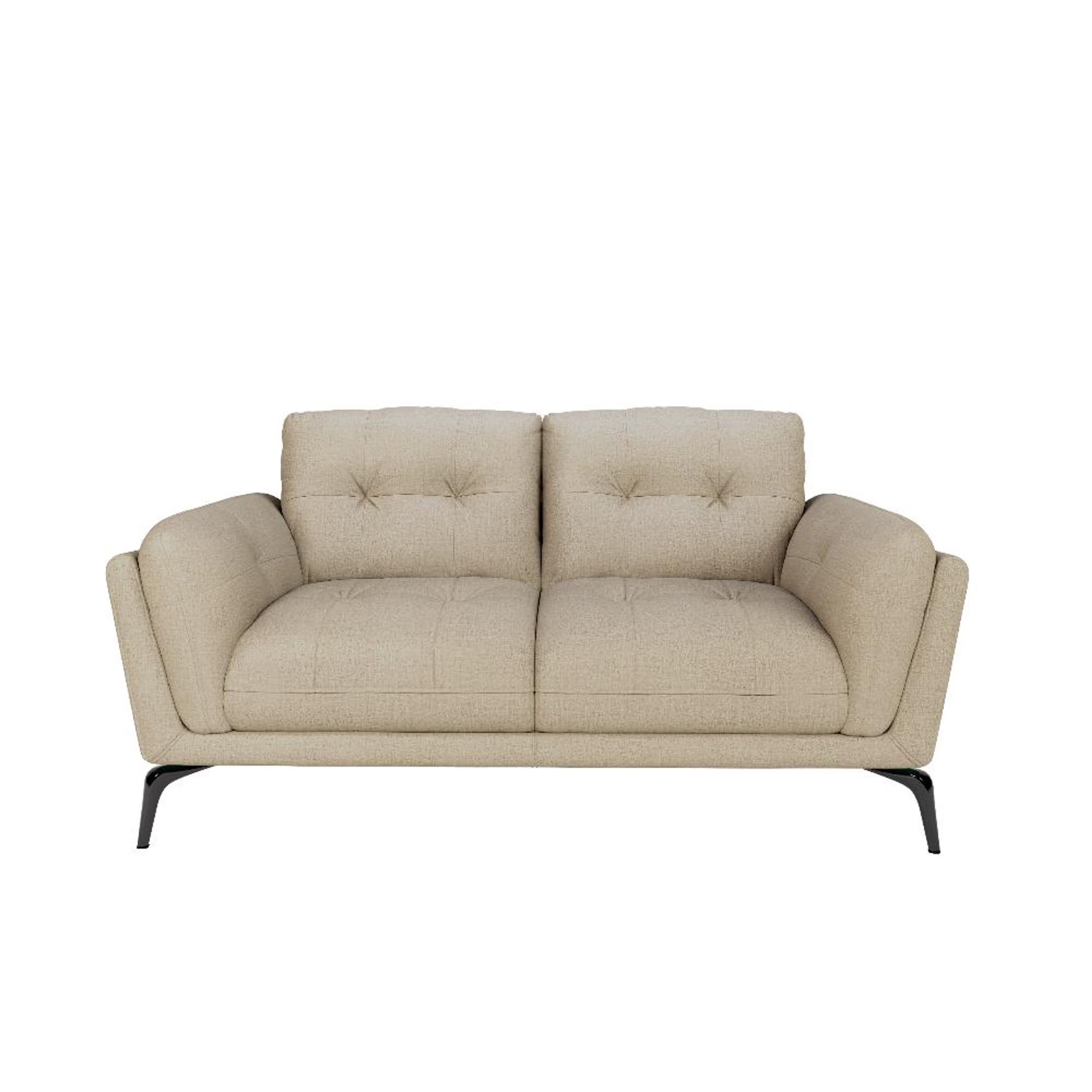 Wakefit Lille Sofa Set (3+2+1) Seater Regular, Set (3+2+1), White
