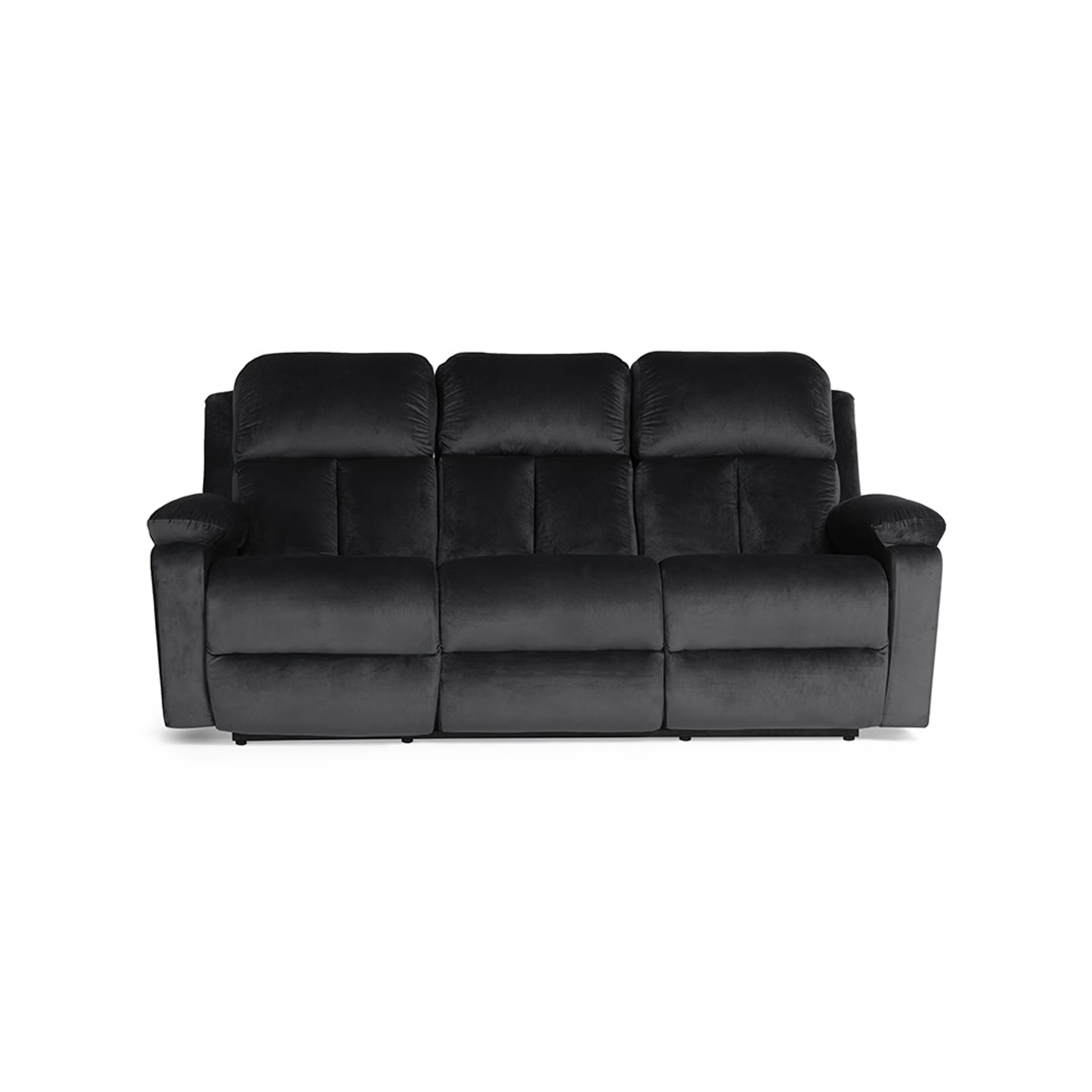 Wakefit Stargazer Recliner - 3 Seater - Vel Space Grey Manual, Regular, 3 Seater, Space Grey