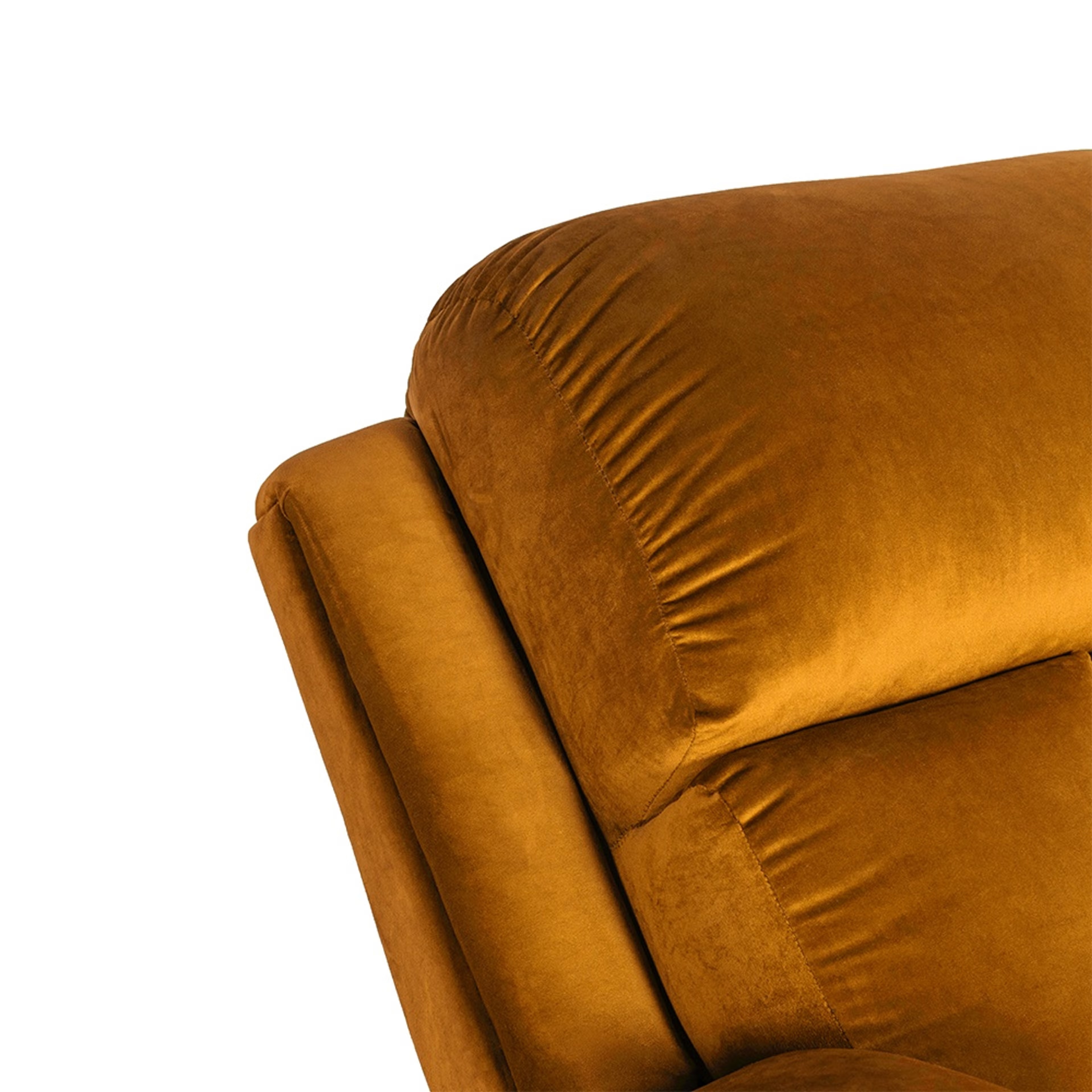Wakefit Stargazer Recliner - 3 Seater - Velvet Amber Manual, Regular, 3 Seater, Amber 12 Wakefit Stargazer Recliner - 3 Seater - Velvet Amber Manual, Regular, 3 Seater, Amber