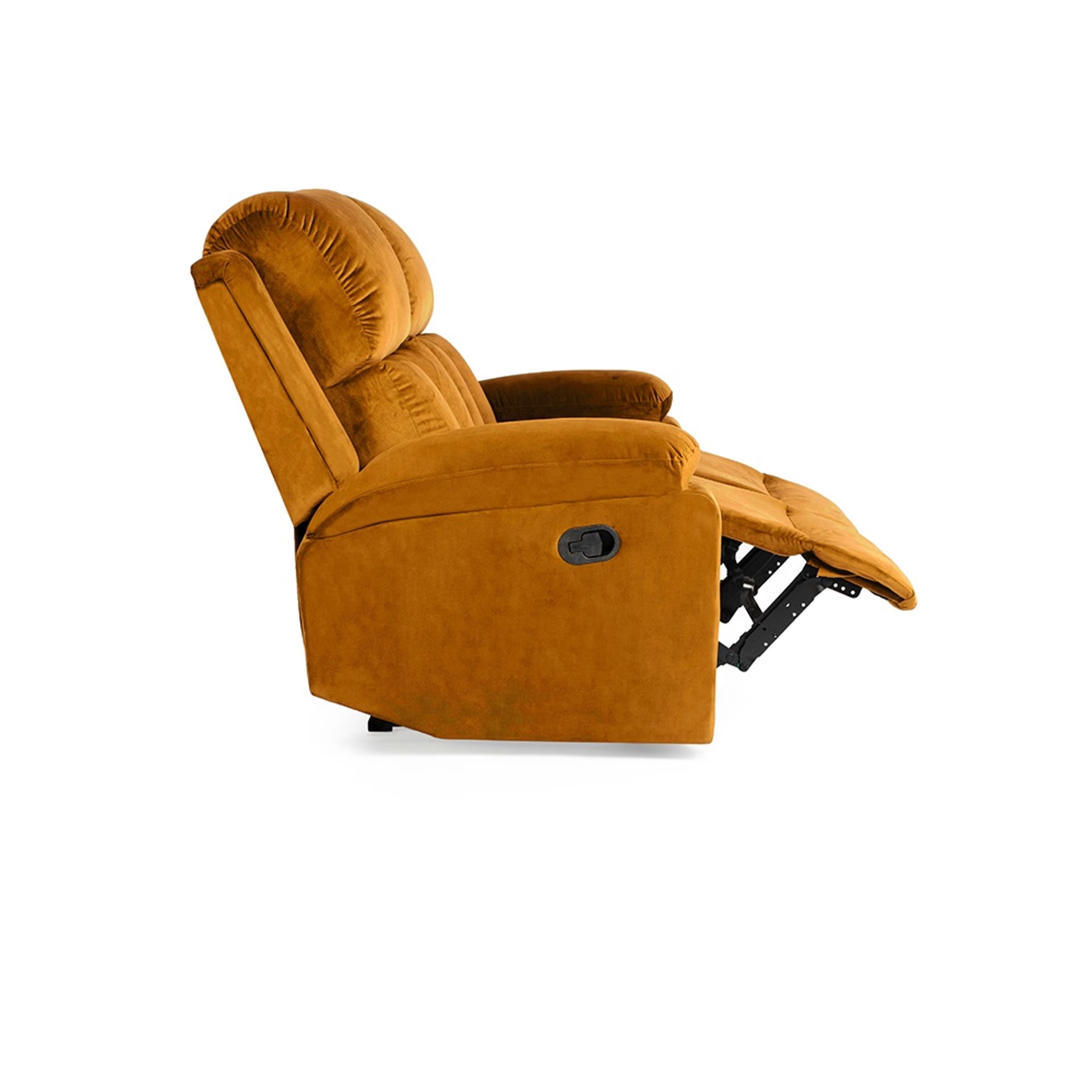 Wakefit Stargazer Recliner - 3 Seater - Velvet Amber Manual, Regular, 3 Seater, Amber 7 Wakefit Stargazer Recliner - 3 Seater - Velvet Amber Manual, Regular, 3 Seater, Amber