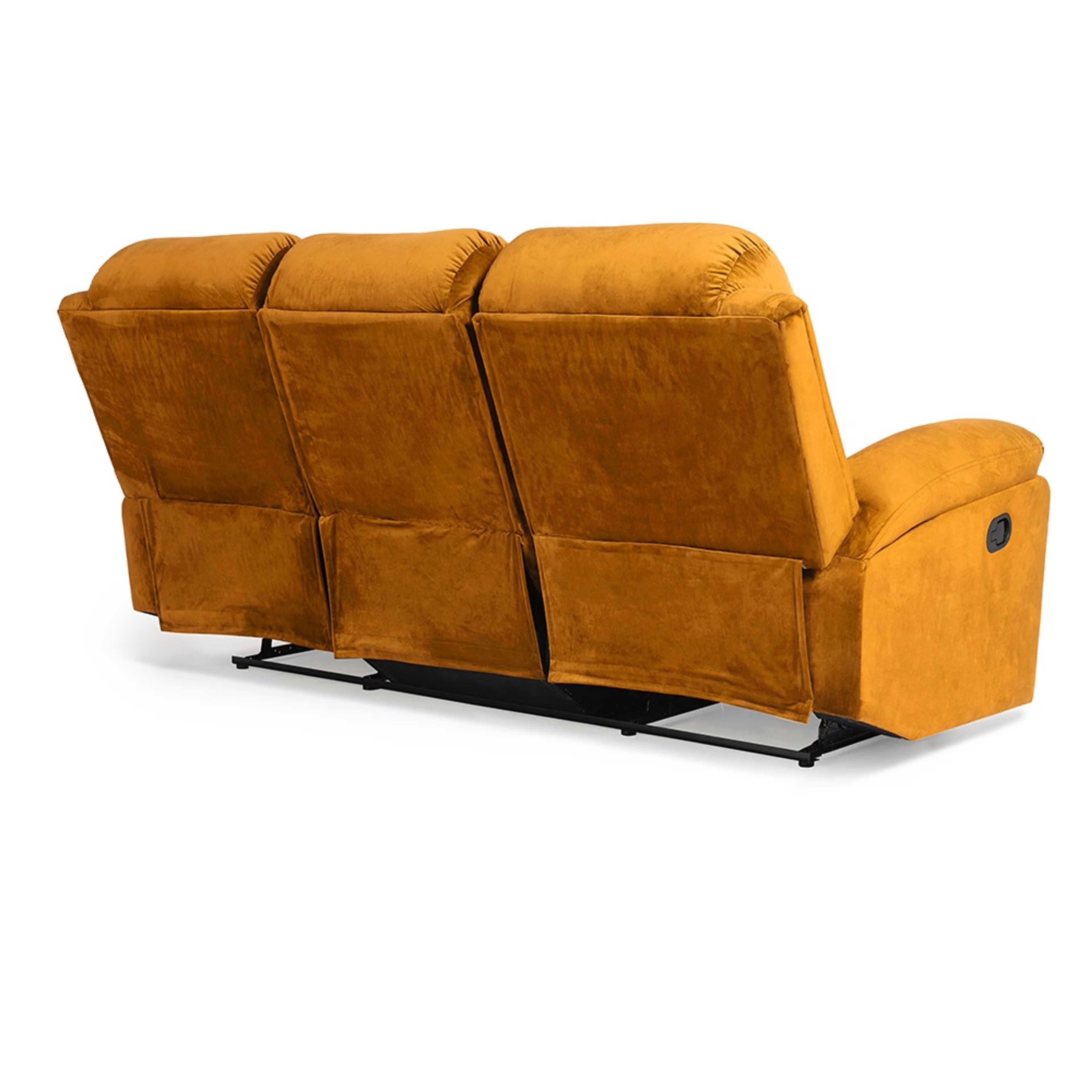 Wakefit Stargazer Recliner - 3 Seater - Velvet Amber Manual, Regular, 3 Seater, Amber 9 Wakefit Stargazer Recliner - 3 Seater - Velvet Amber Manual, Regular, 3 Seater, Amber