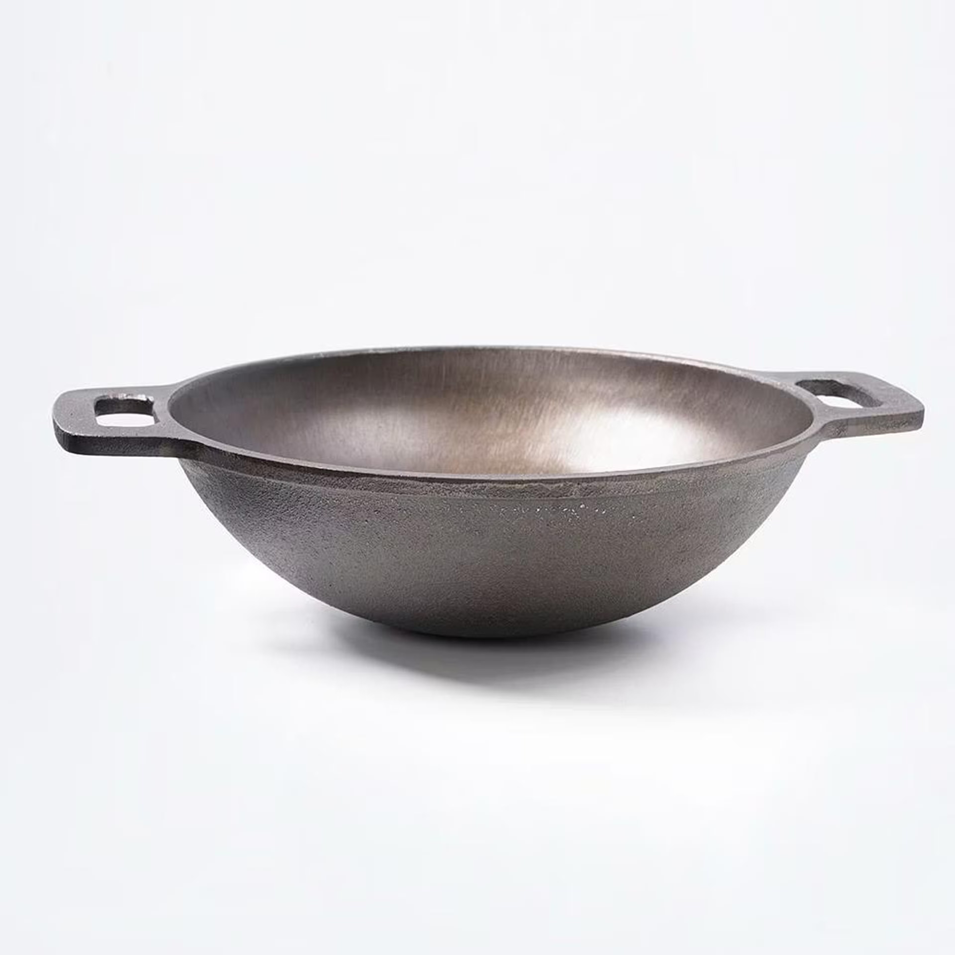 Cast Iron Kadai | Non Stick | 2.5 Liters | 25.4 cm | Round Base Kadai, Cast Iron, Non Induction Base, Kadai-2.5 Ltr 11 Cast Iron Kadai | Non Stick | 2.5 Liters | 25.4 cm | Round Base Kadai, Cast Iron, Non Induction Base, Kadai-2.5 Ltr
