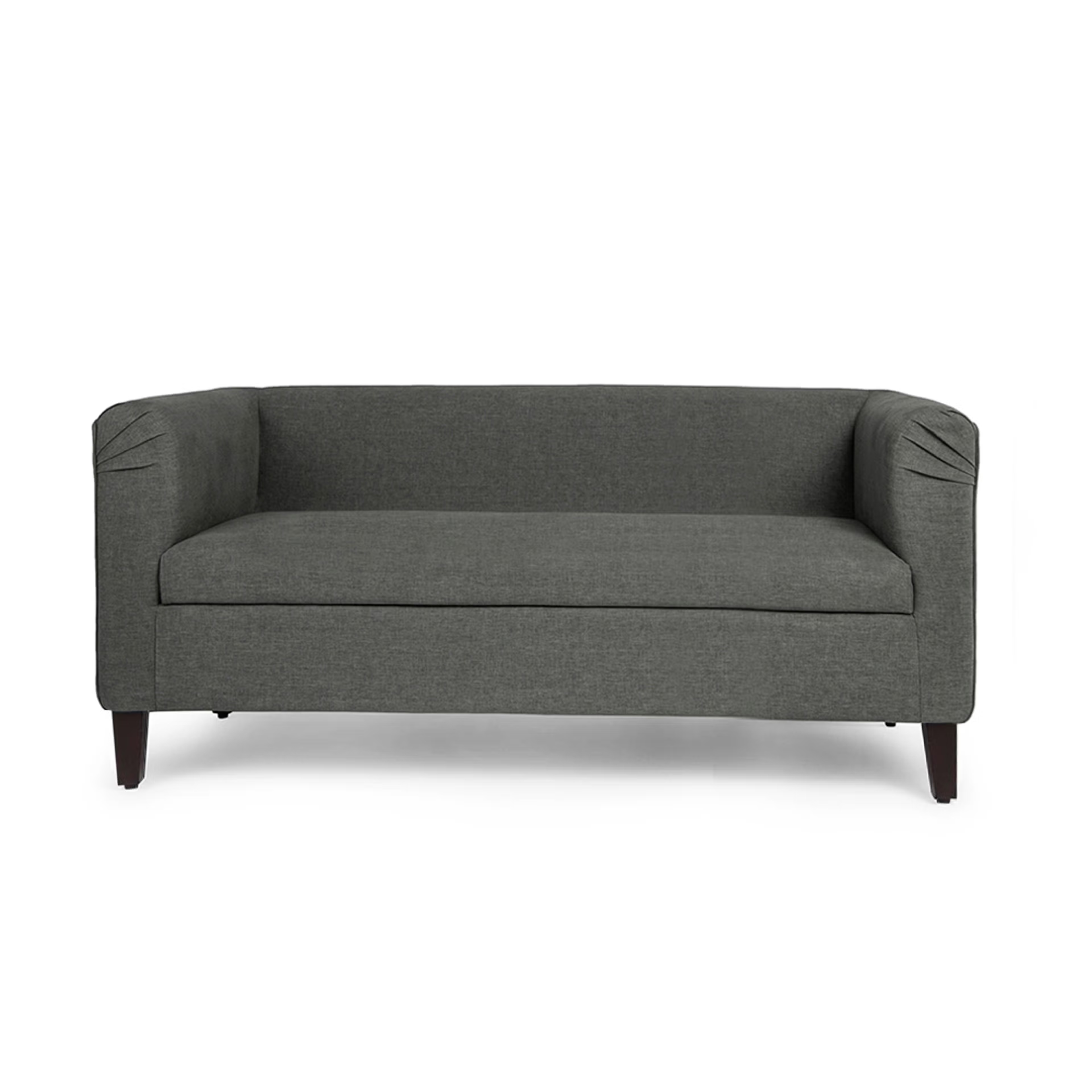 Home 29 Wakefit Miami Sofa - 2 Seater - Ash Grey Regular, 2 Seater, Ash Grey