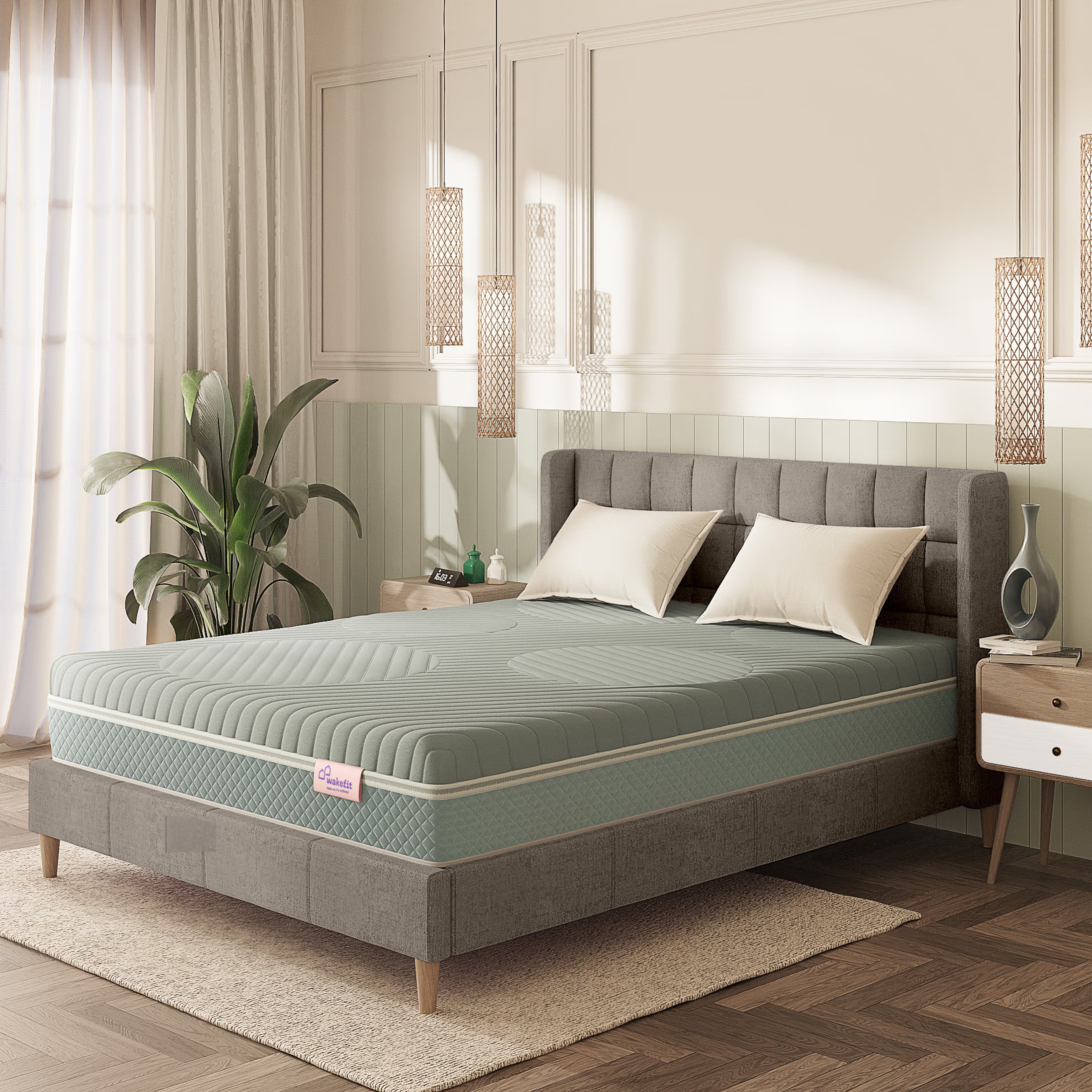Wakefit Natura PureSleep Latex Mattress King - 84" x 72" x 10" - 2.13m x 1.83m x 25.4cm 5 Wakefit Natura PureSleep Latex Mattress King - 84" x 72" x 10" - 2.13m x 1.83m x 25.4cm