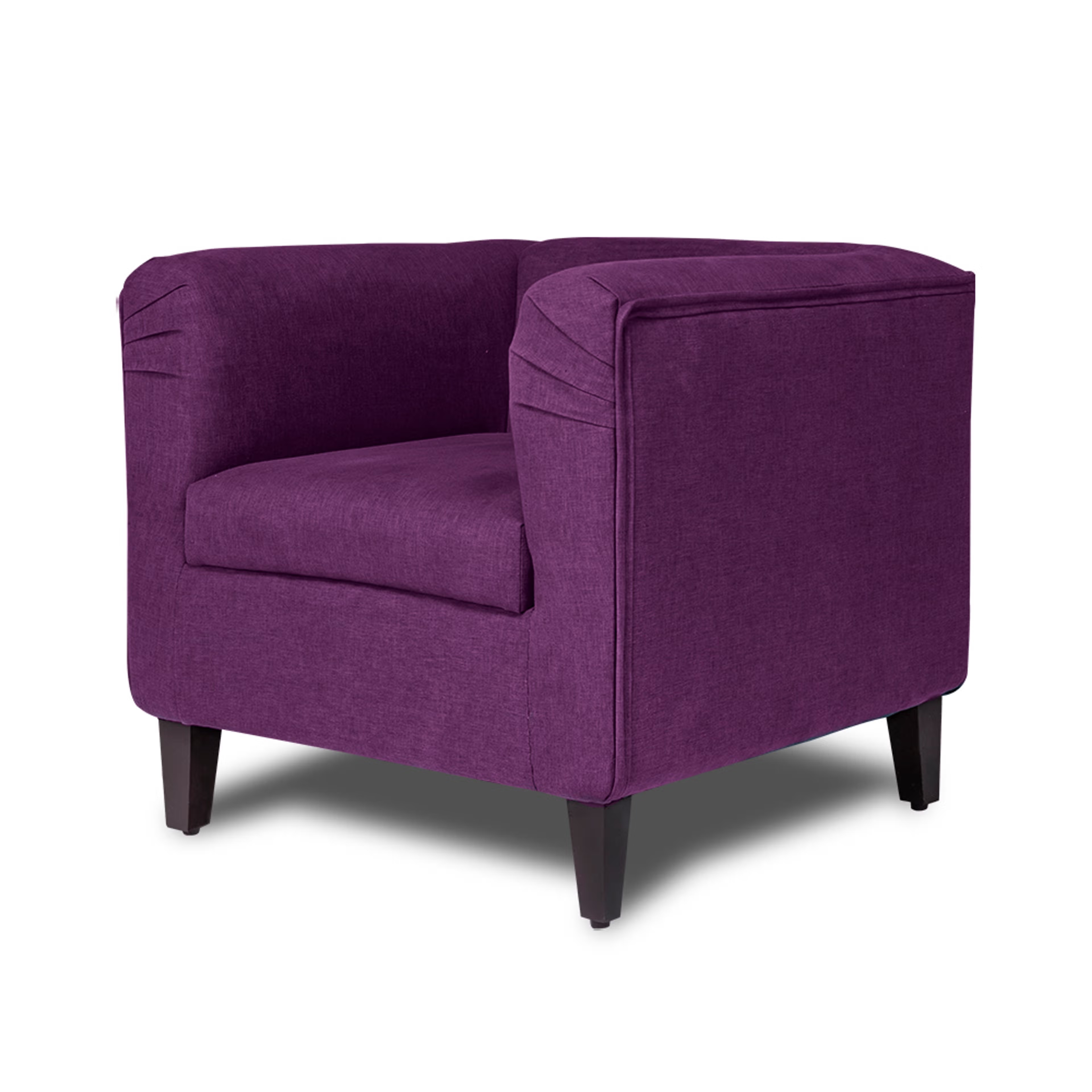 Wakefit Miami Sofa - 1 Seater - Grape Purple Regular, 1 Seater, Grape Purple 4 Wakefit Miami Sofa - 1 Seater - Grape Purple Regular, 1 Seater, Grape Purple