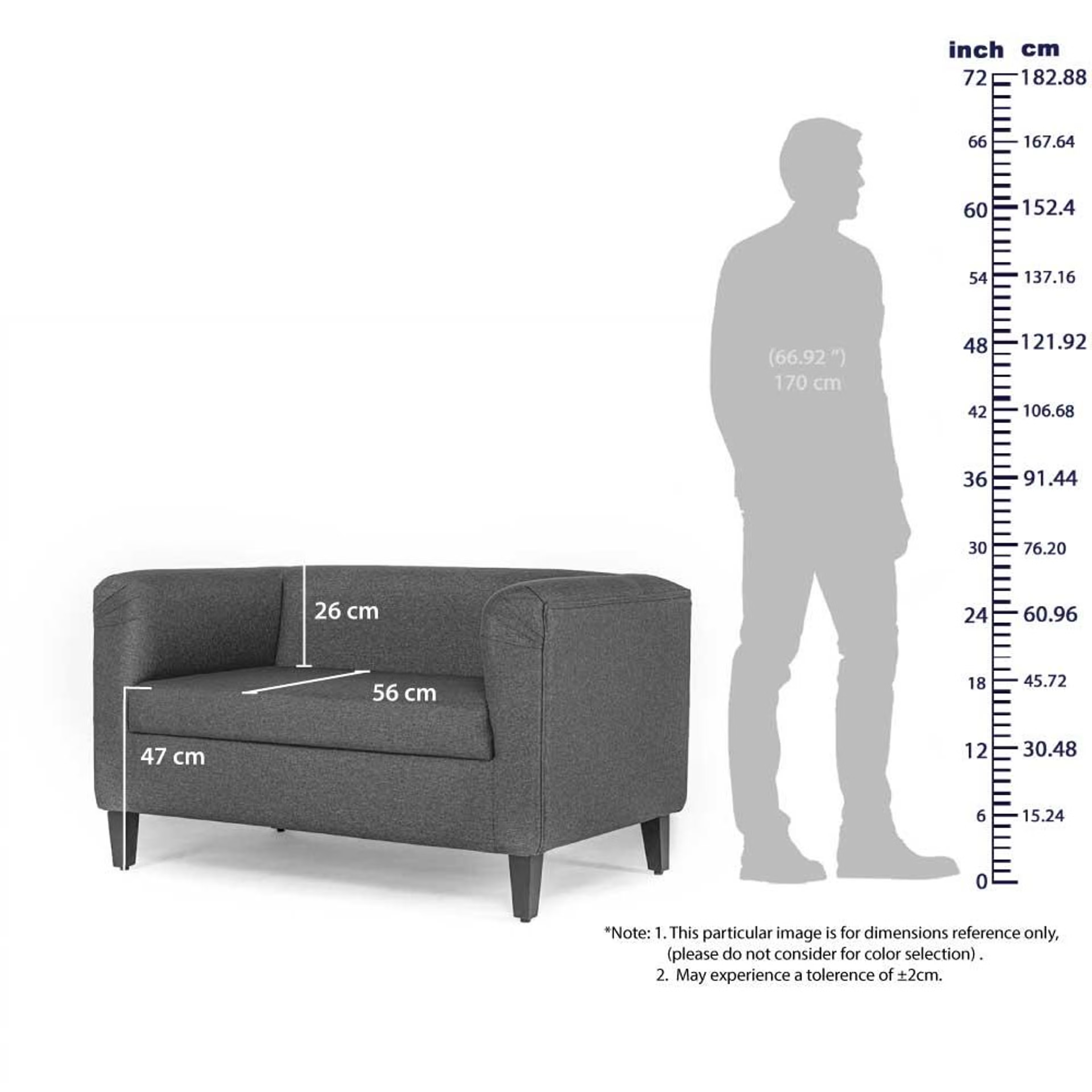 Wakefit Miami Sofa - 2 Seater - Grape Purple Regular, 2 Seater, Grape Purple 8 Wakefit Miami Sofa - 2 Seater - Grape Purple Regular, 2 Seater, Grape Purple