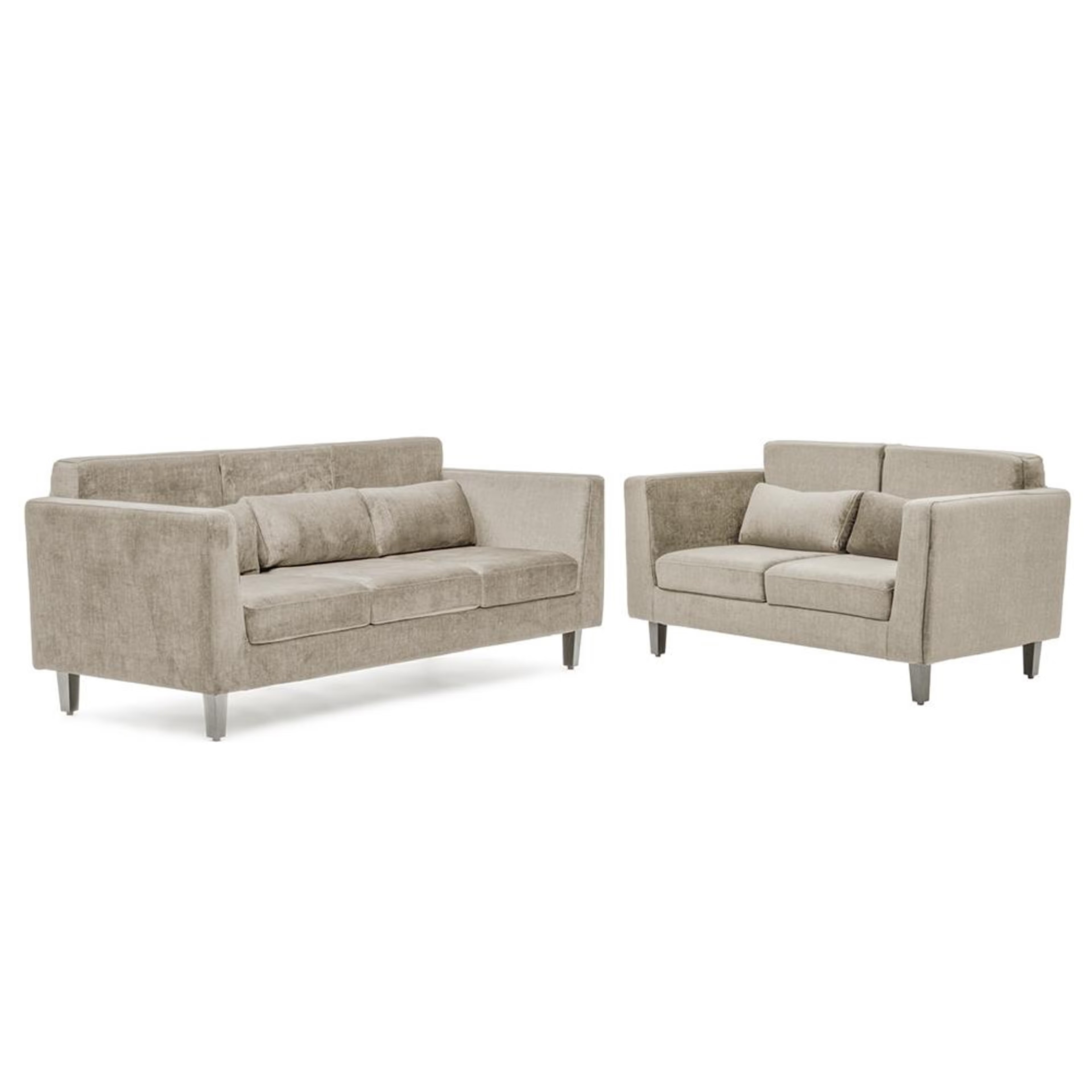 Home 25 Wakefit Snoozepro Plus Sofa Set - (3+2) Regular, 3 Seater + 2 Seater, Beige