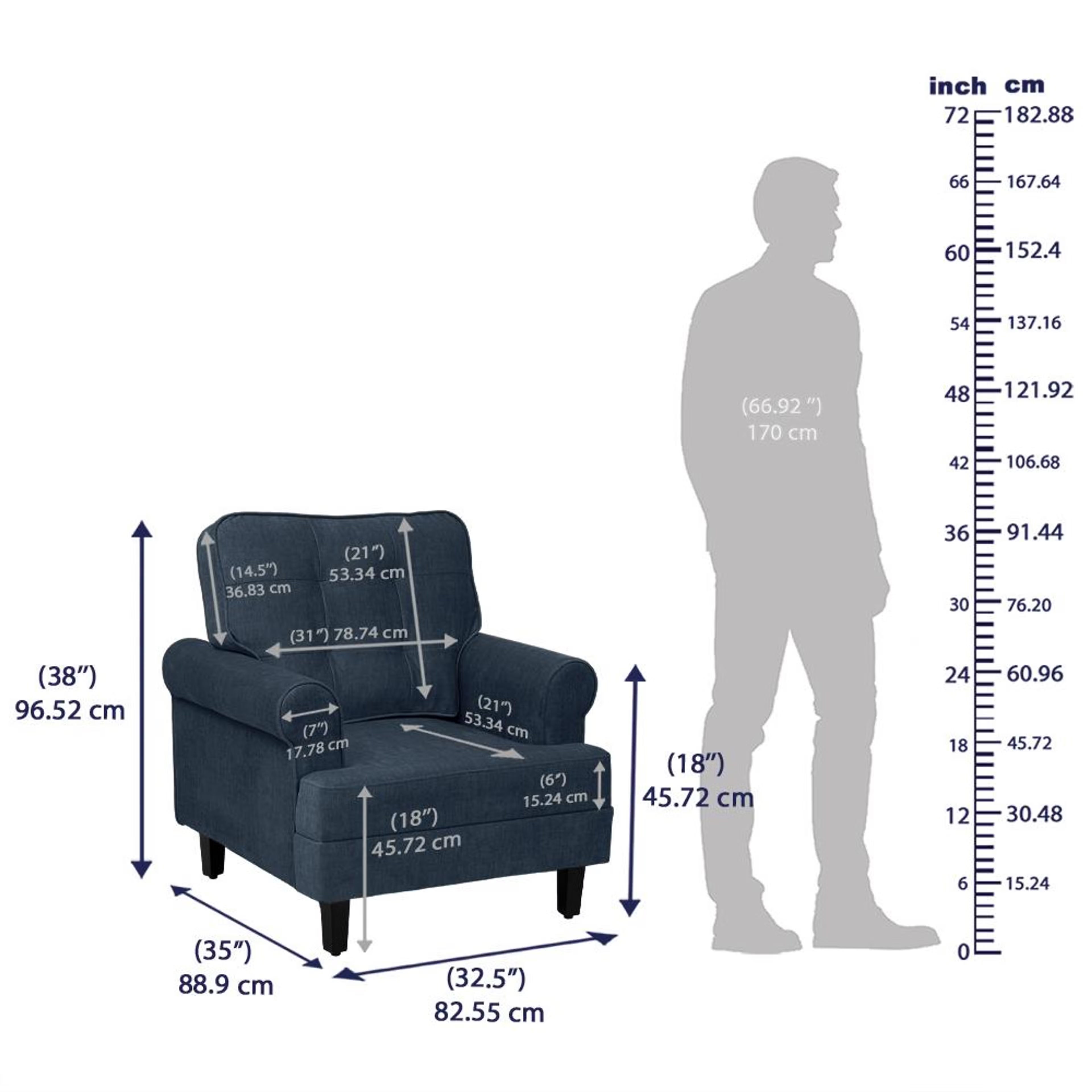 Wakefit dreamer Plus Sofa Set - (2+1+1) Regular, Set (2+1+1), Deep Ocean 10 Wakefit dreamer Plus Sofa Set - (2+1+1) Regular, Set (2+1+1), Deep Ocean