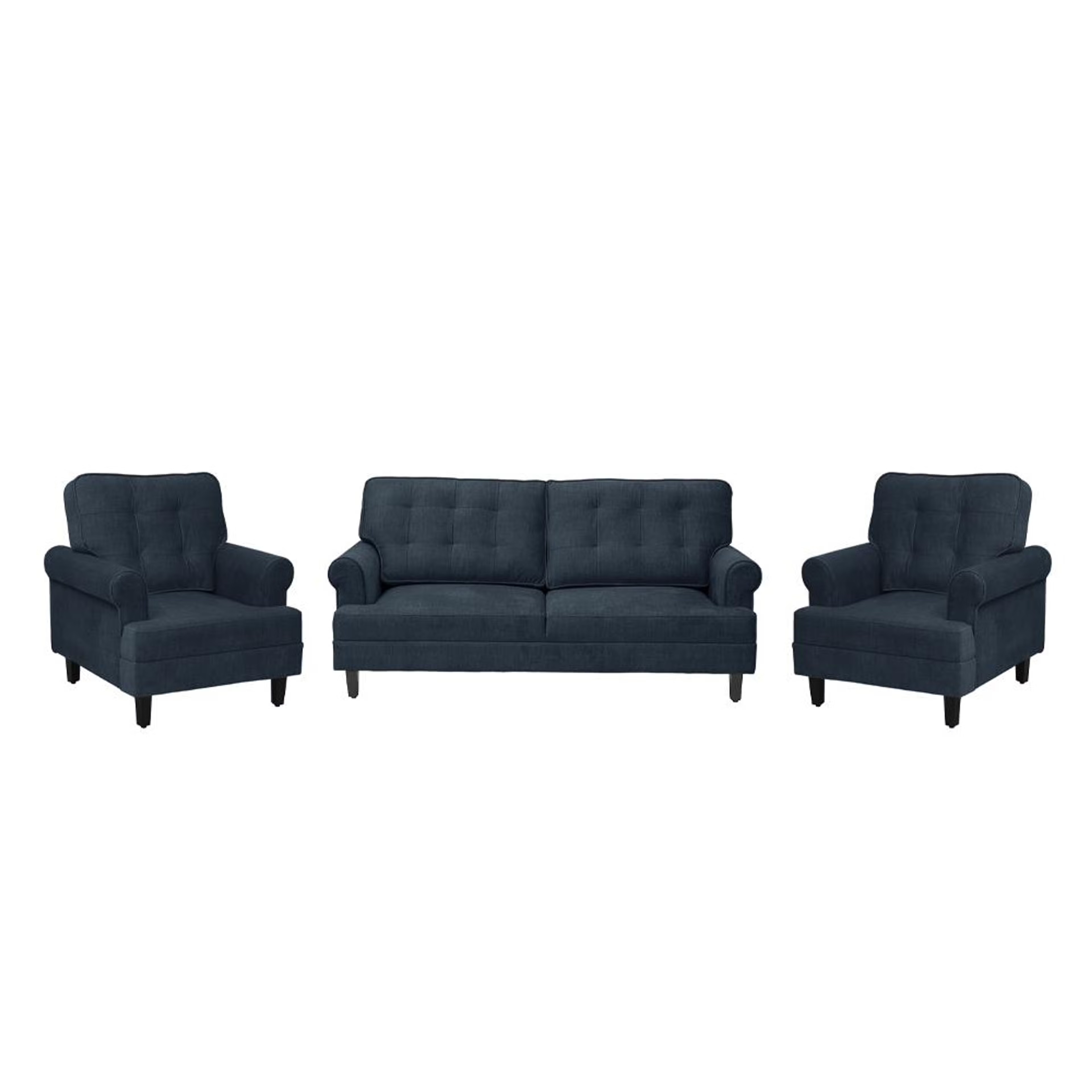 Home 42 Wakefit dreamer Plus Sofa Set - (3+1+1) Regular, Set (3+1+1), Deep Ocean