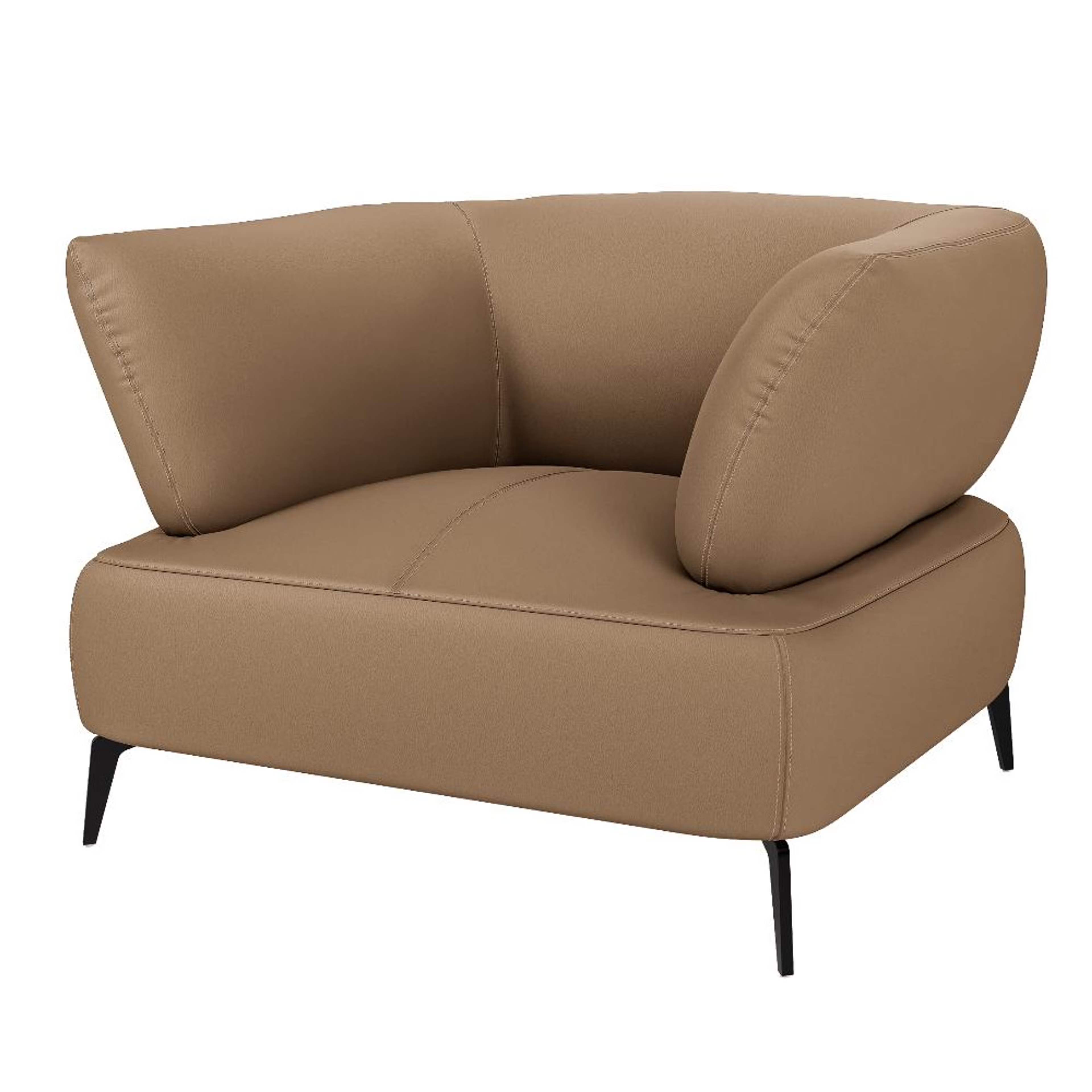 Wakefit Nauru Sofa - One Seater Regular, Single Seater, Cappuccino 5 Wakefit Nauru Sofa - One Seater Regular, Single Seater, Cappuccino