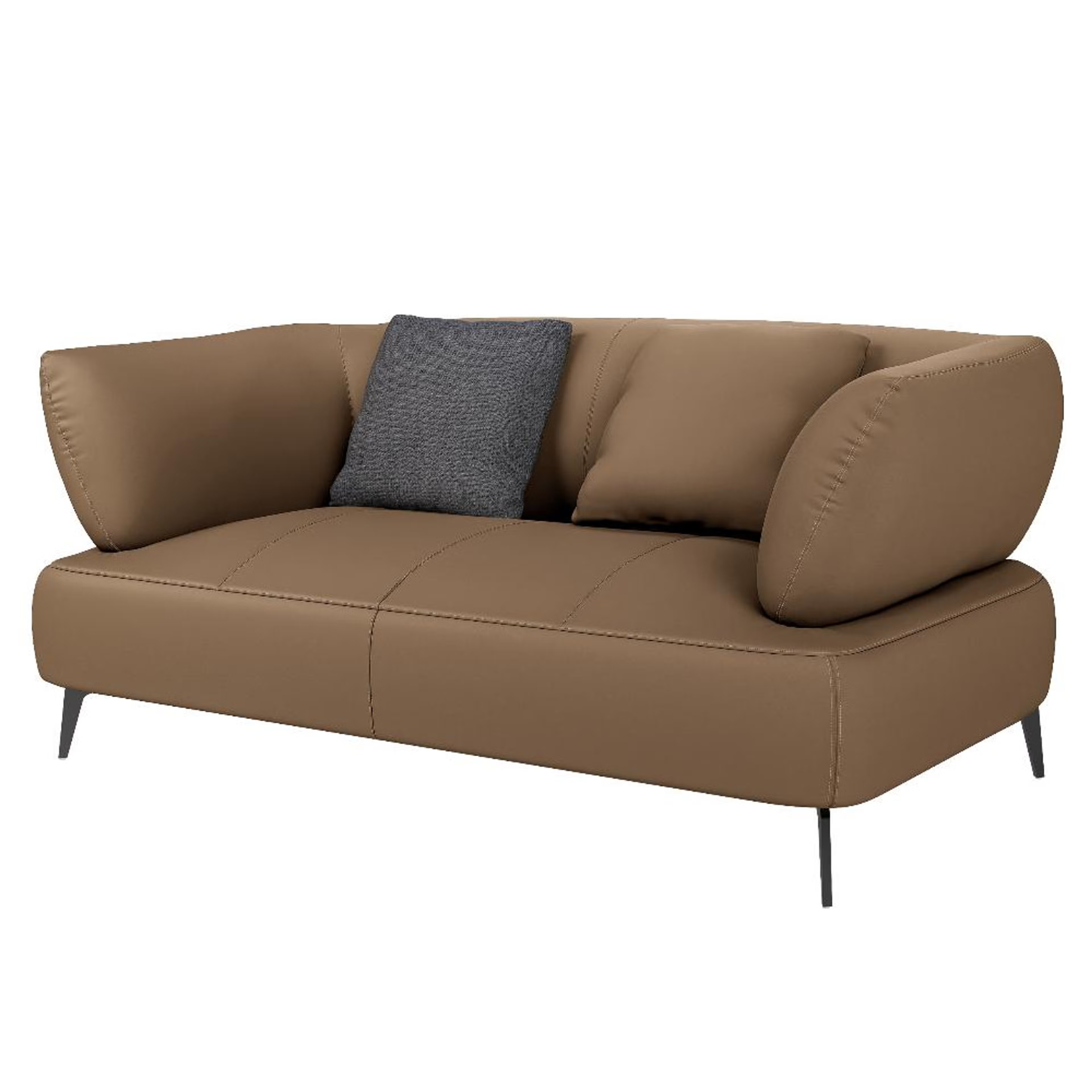 Wakefit Nauru Sofa - Two Seater Regular, Two Seater, Cappuccino 4 Wakefit Nauru Sofa - Two Seater Regular, Two Seater, Cappuccino