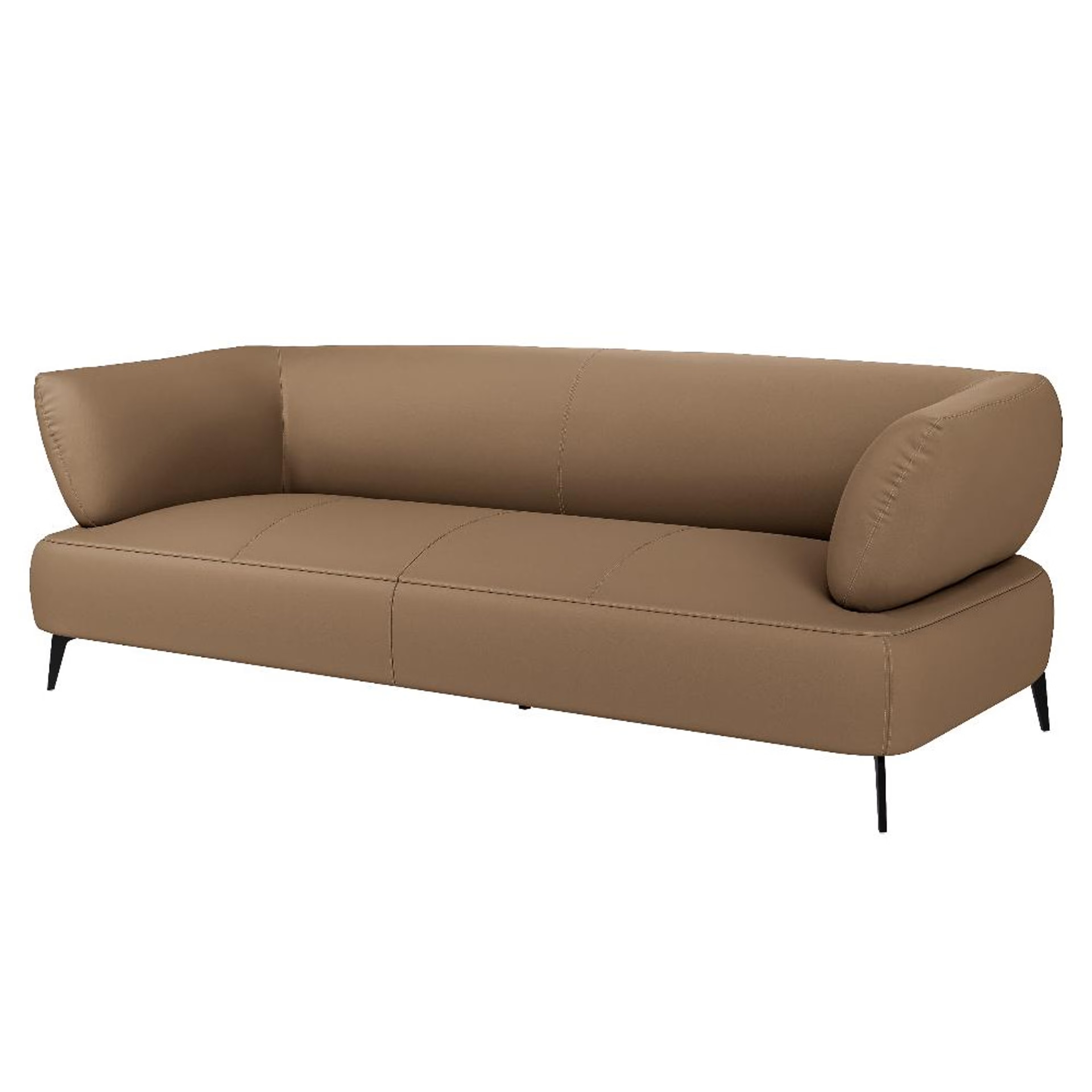 Wakefit Nauru Sofa - Three Seater Regular, Three Seater, Cappuccino 5 Wakefit Nauru Sofa - Three Seater Regular, Three Seater, Cappuccino
