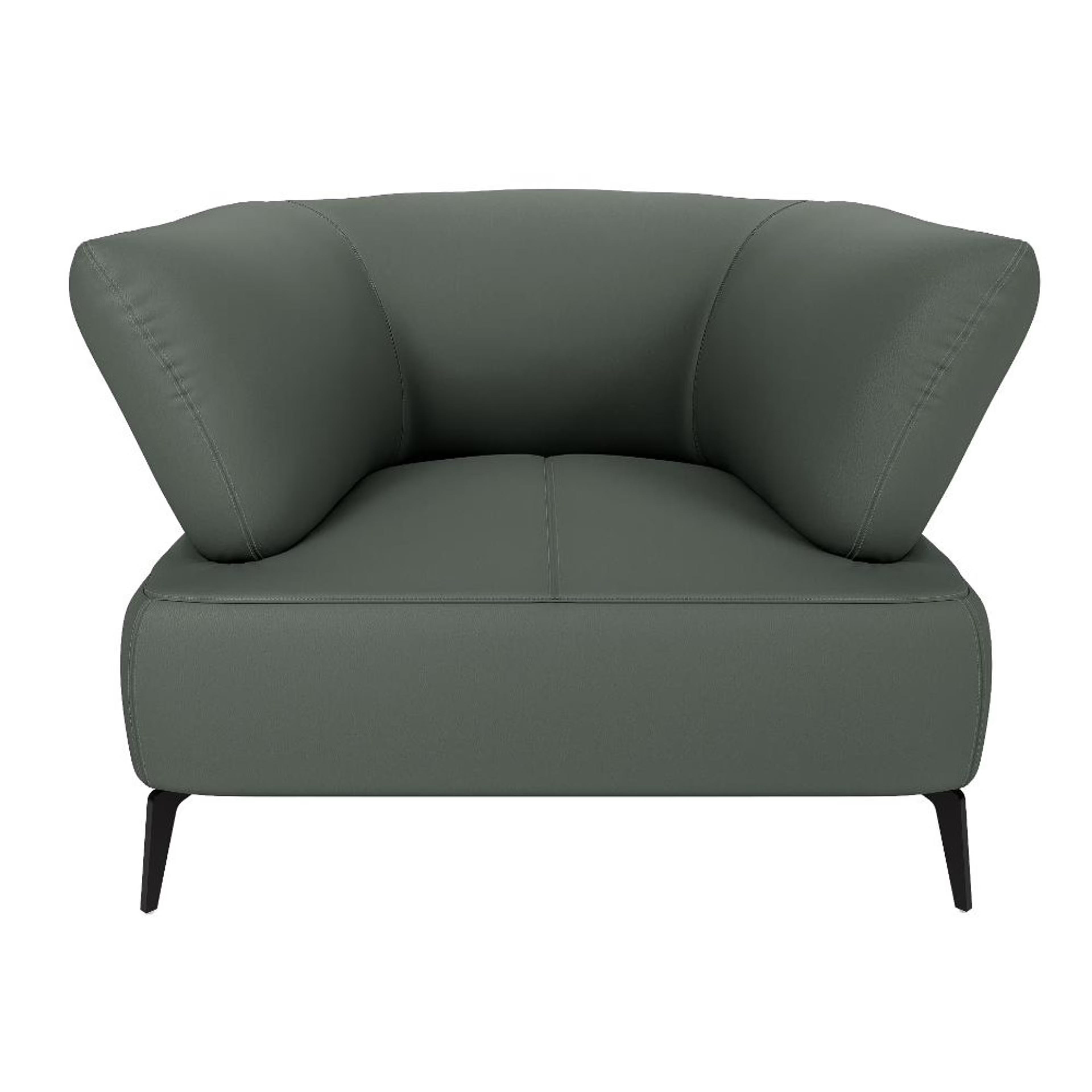 Wakefit Nauru Sofa - One Seater Regular, Single Seater, Forest Green 3 Wakefit Nauru Sofa - One Seater Regular, Single Seater, Forest Green