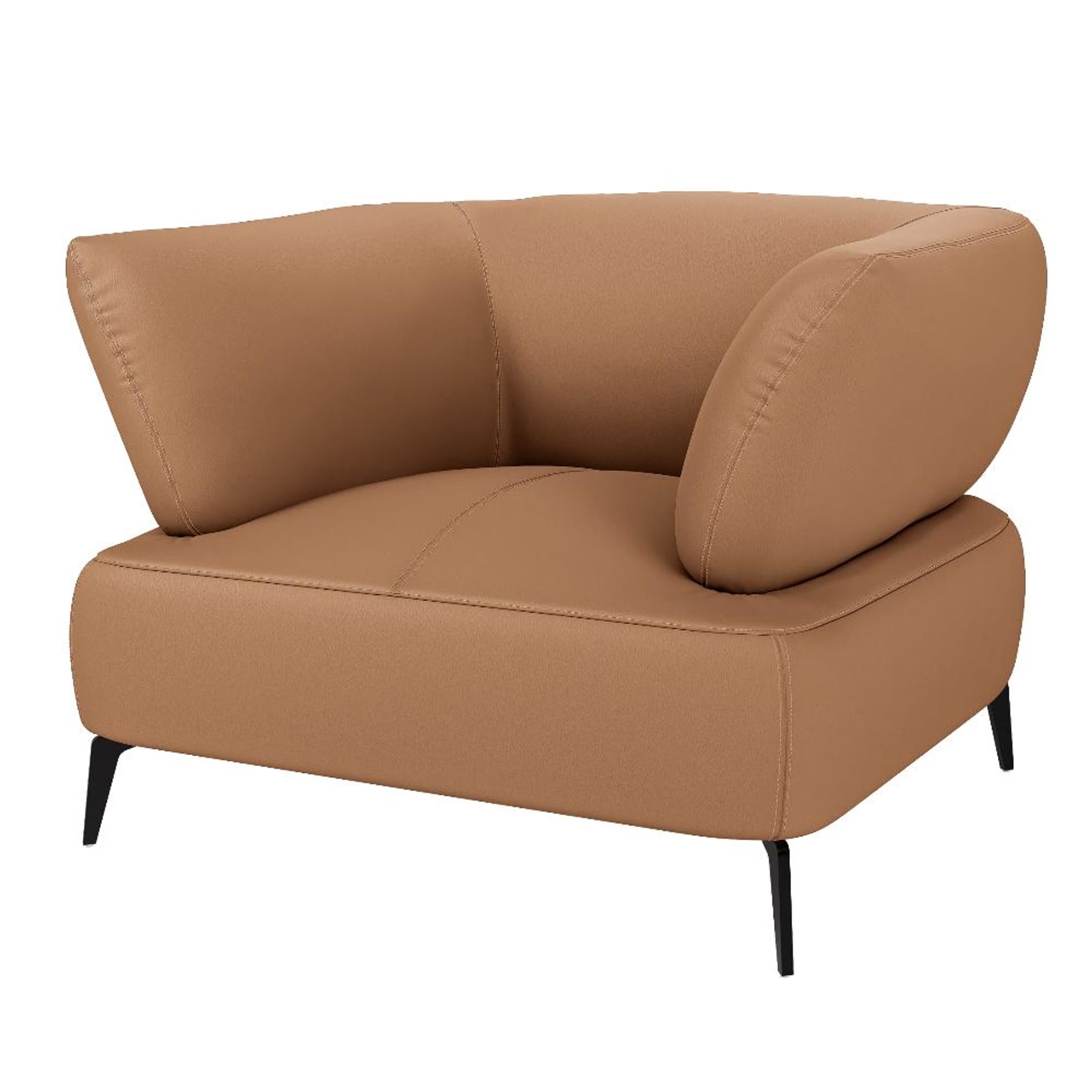 Wakefit Nauru Sofa - One Seater Regular, Single Seater, Brown 5 Wakefit Nauru Sofa - One Seater Regular, Single Seater, Brown