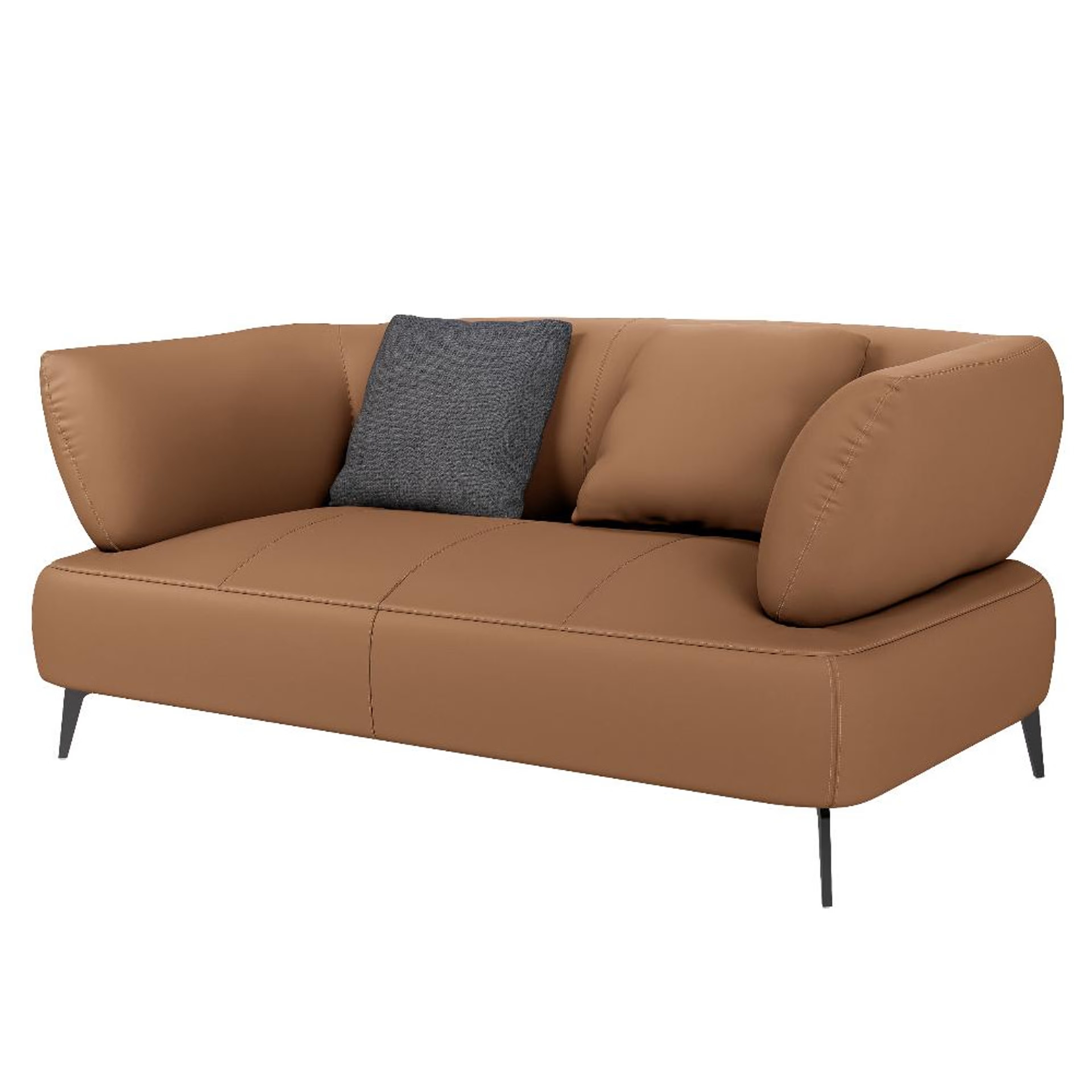 Wakefit Nauru Sofa - Two Seater Regular, Two Seater, Brown 4 Wakefit Nauru Sofa - Two Seater Regular, Two Seater, Brown