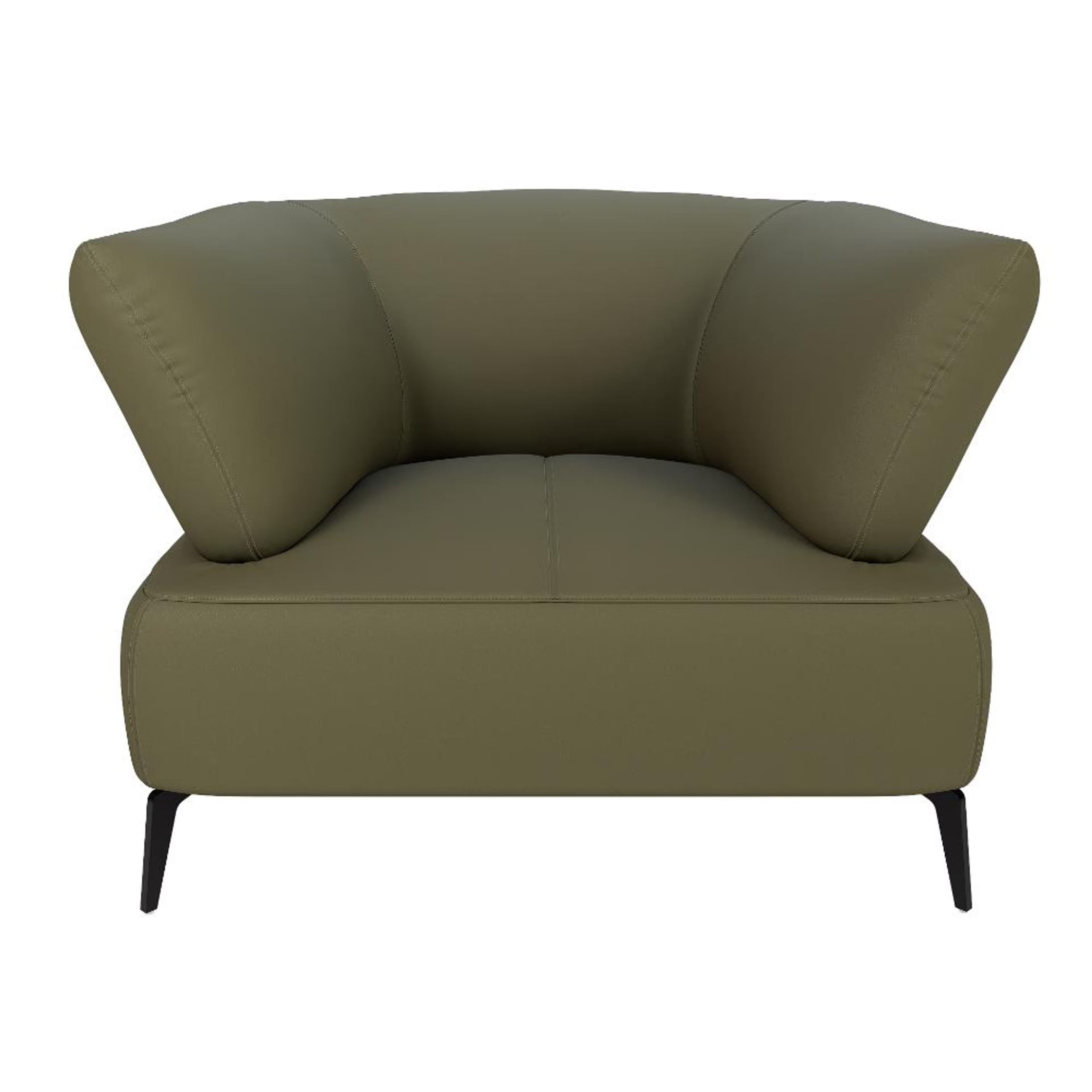 Home 27 Wakefit Nauru Sofa - One Seater Regular, Single Seater, Green