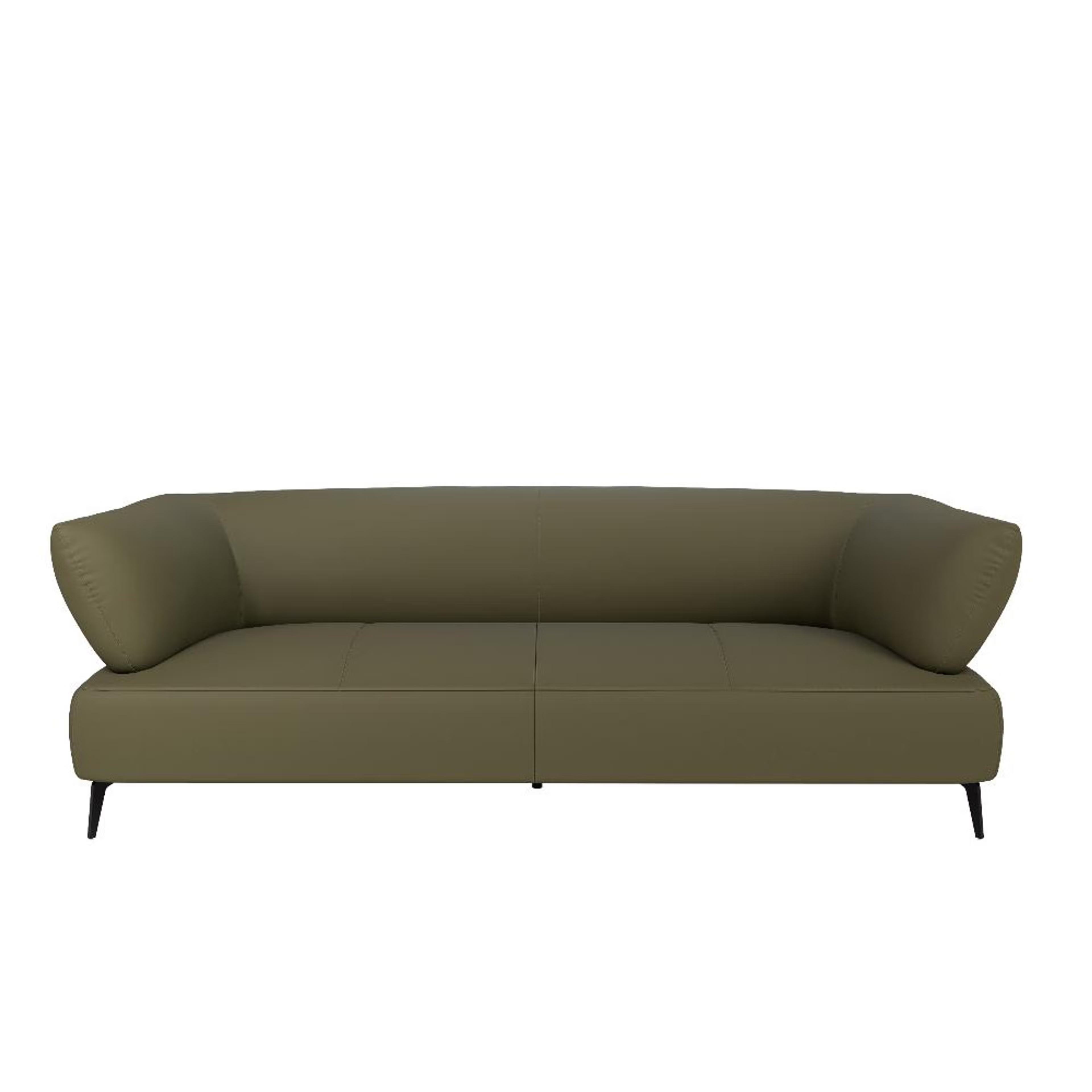 Home 27 Wakefit Nauru Sofa - Three Seater Regular, Three Seater, Green
