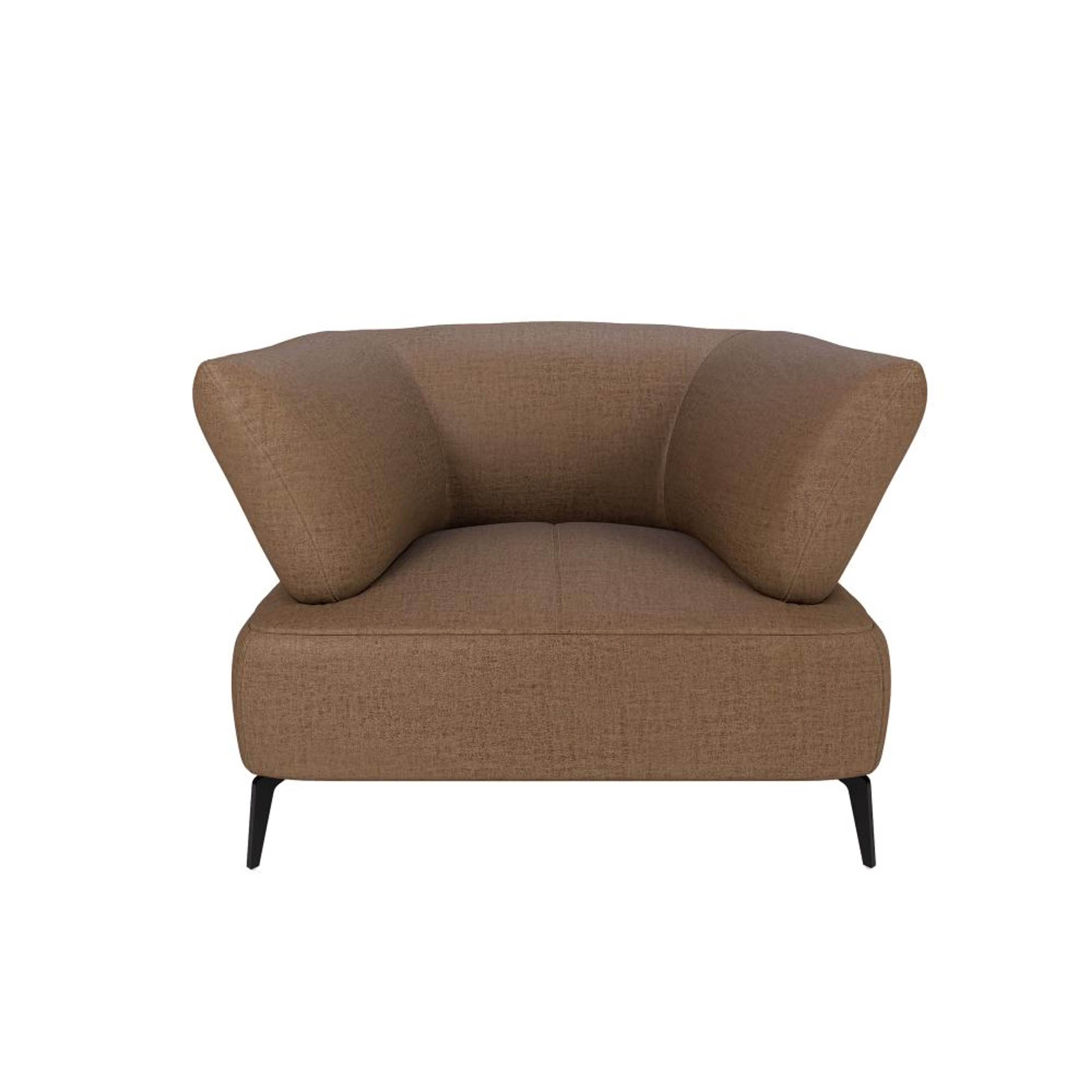 Home 37 Wakefit Nauru Sofa - One Seater Regular, Single Seater, Mocha Brown