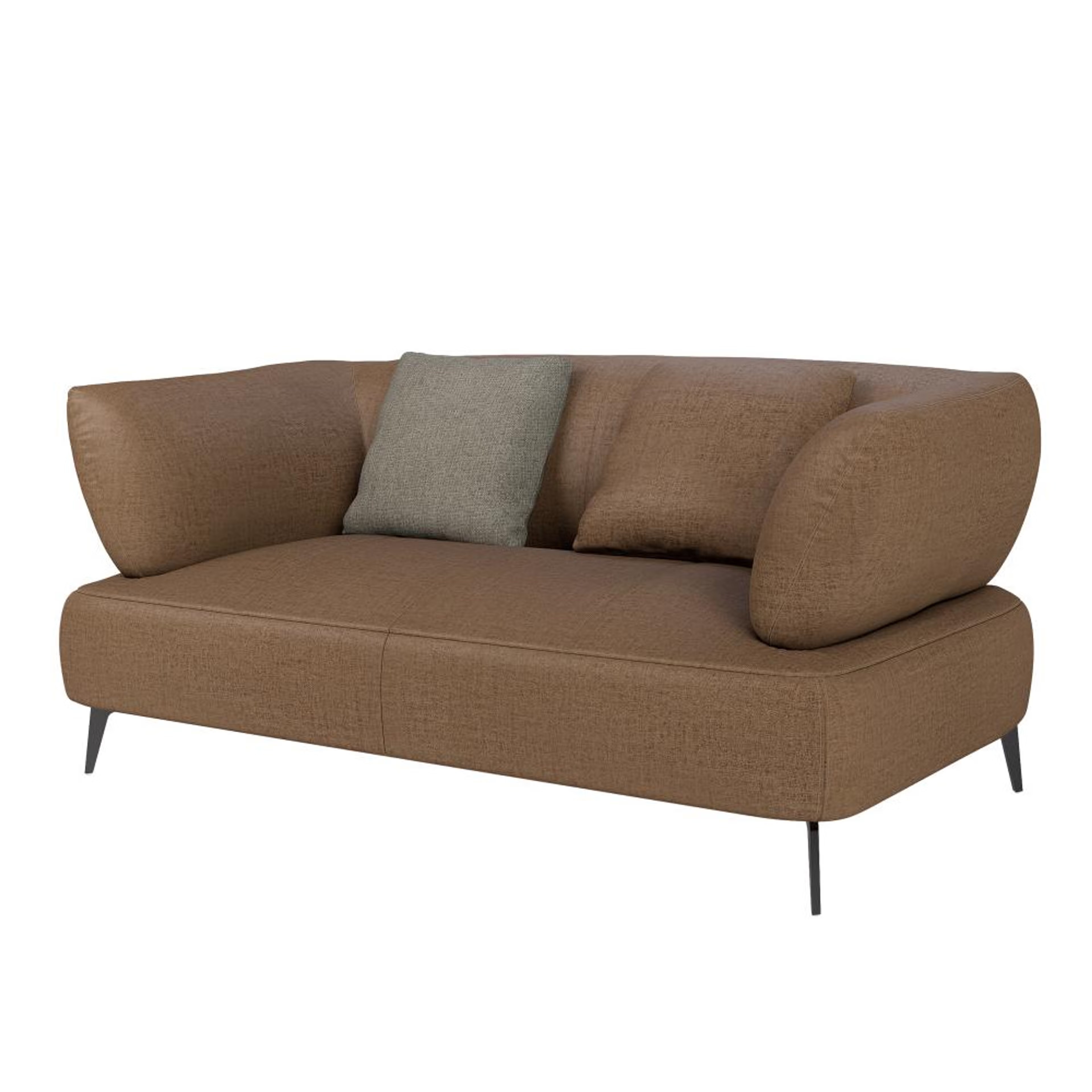 Wakefit Nauru Sofa - Two Seater Regular, Two Seater, Mocha Brown 4 Wakefit Nauru Sofa - Two Seater Regular, Two Seater, Mocha Brown