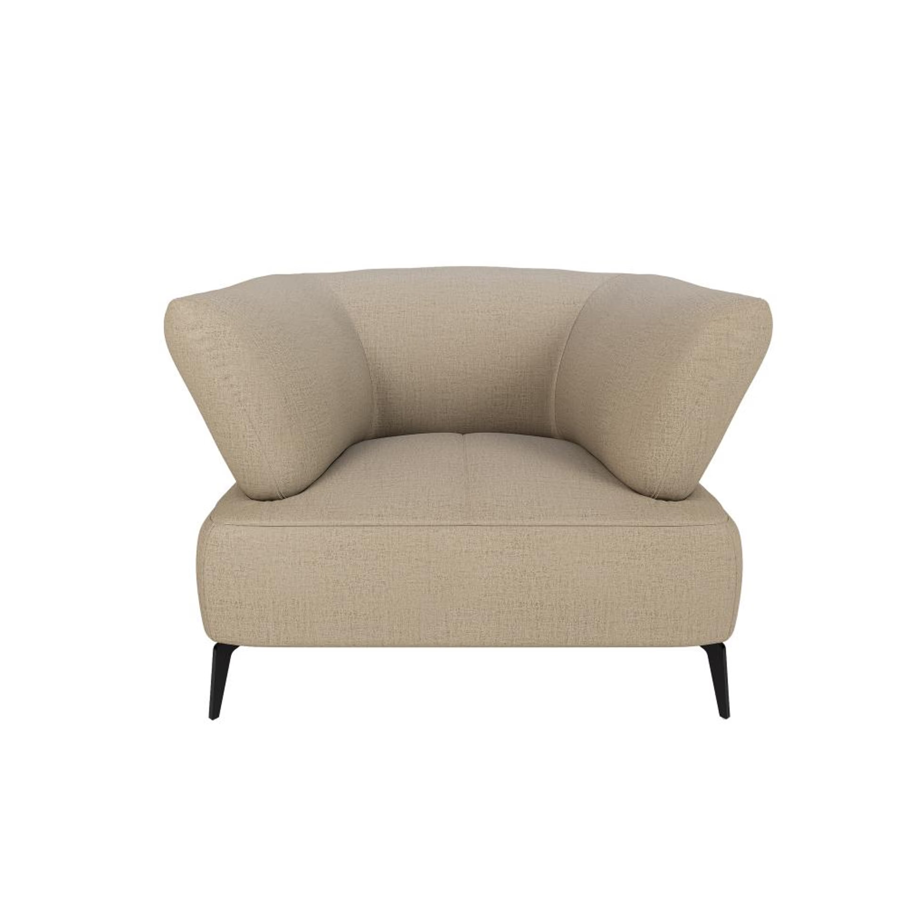 Home 27 Wakefit Nauru Sofa - One Seater Regular, Single Seater, White