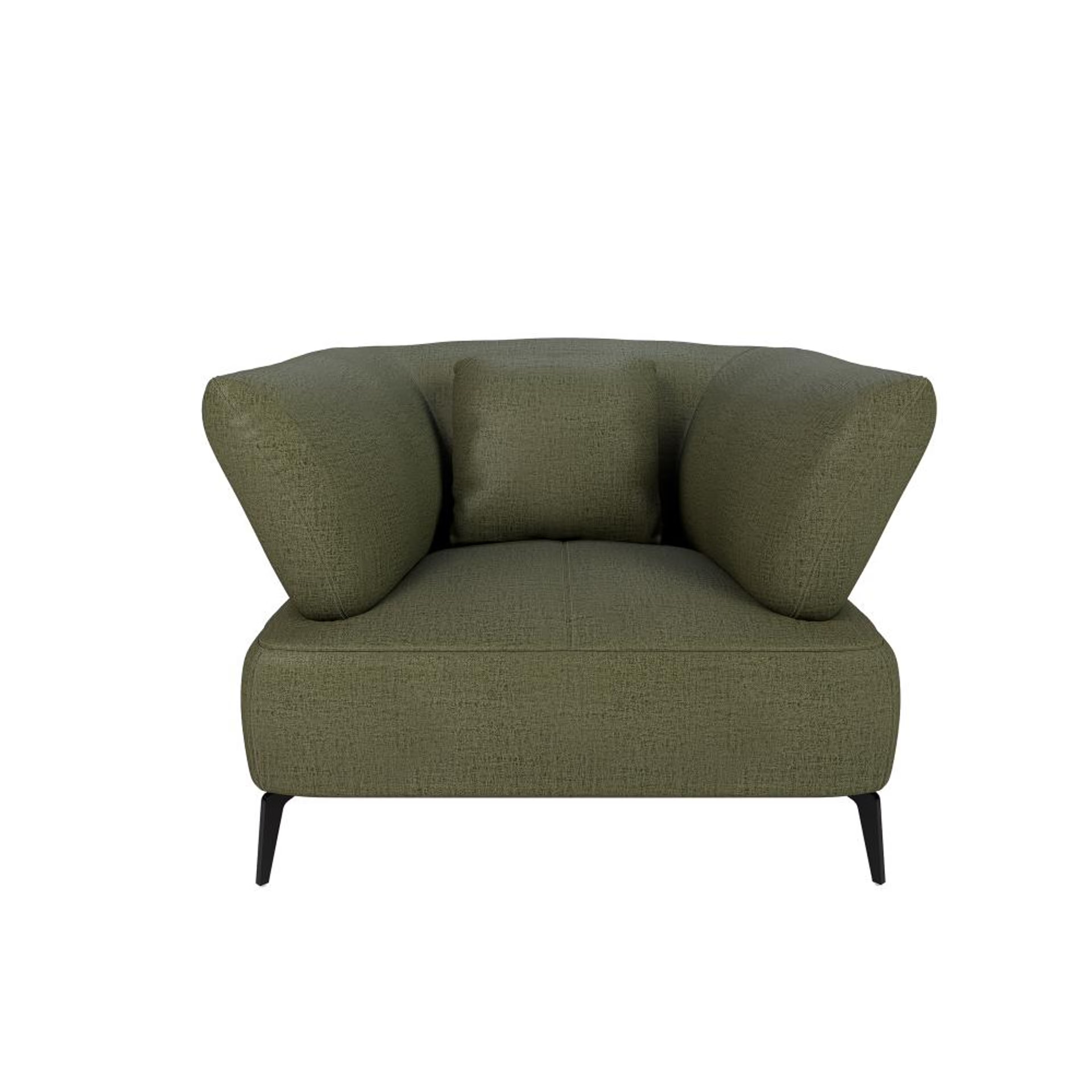 Home 34 Wakefit Nauru Sofa - One Seater Regular, Single Seater, Green