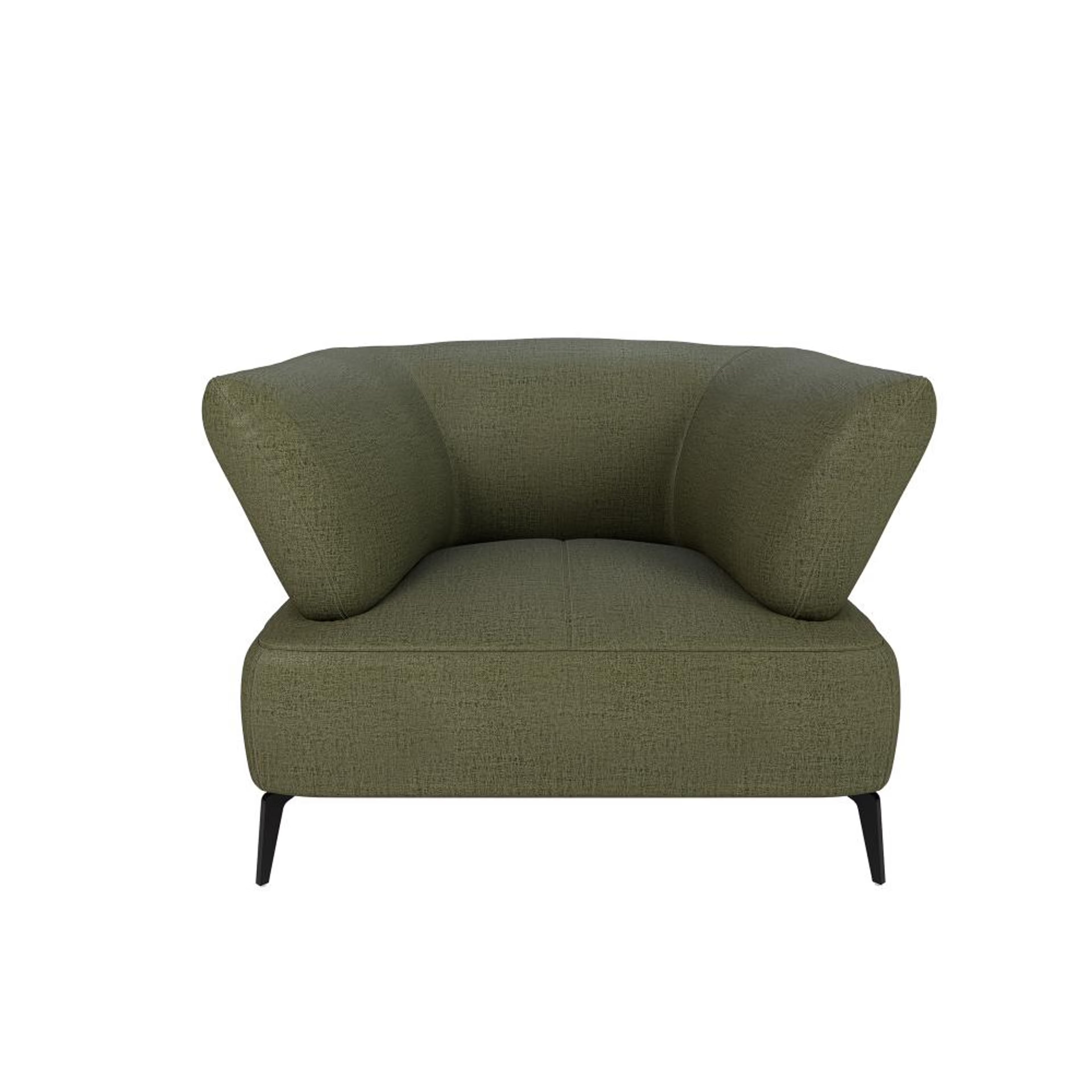 Home 35 Wakefit Nauru Sofa - One Seater Regular, Single Seater, Green