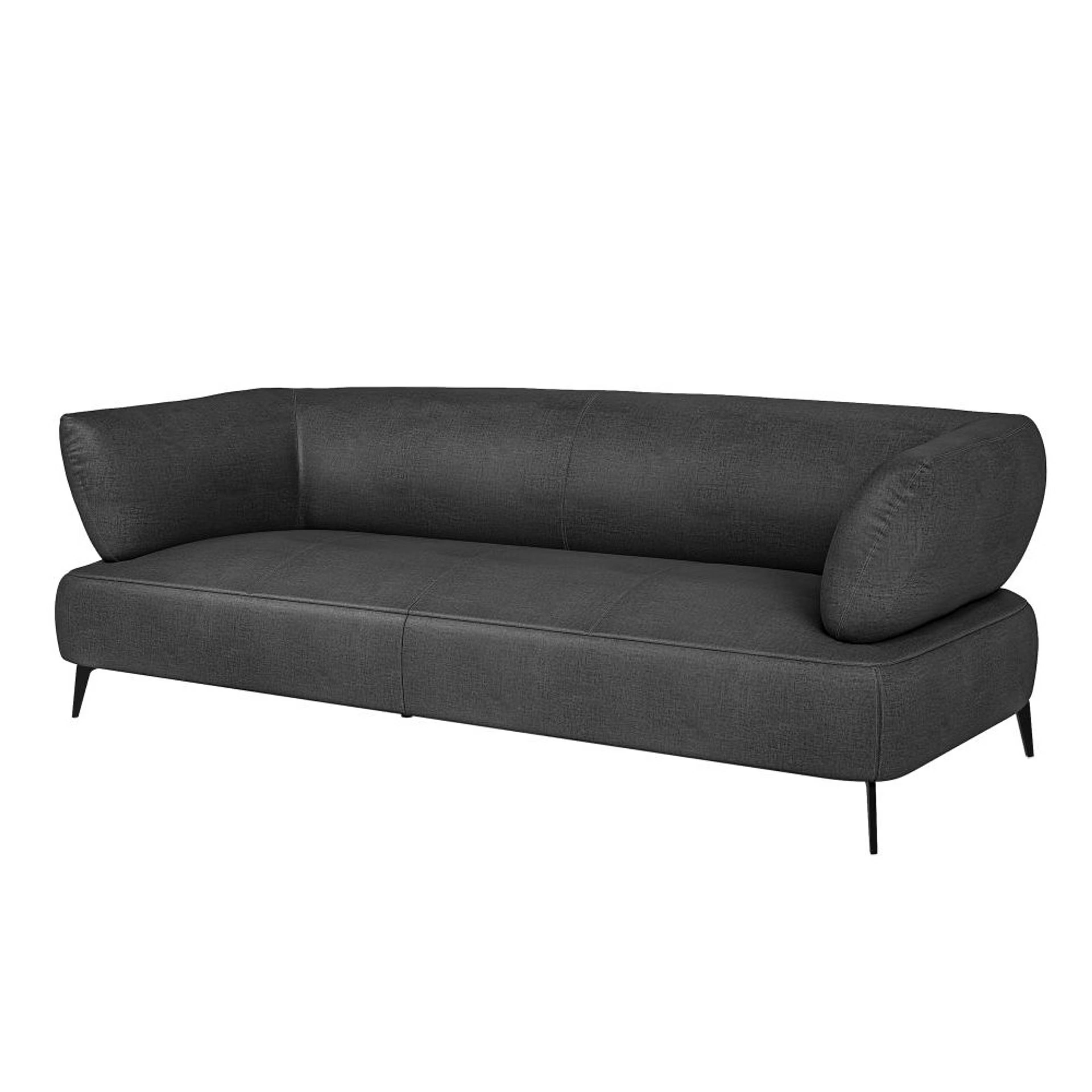 Wakefit Nauru Sofa - Three Seater Regular, Three Seater, Charcoal Grey 5 Wakefit Nauru Sofa - Three Seater Regular, Three Seater, Charcoal Grey