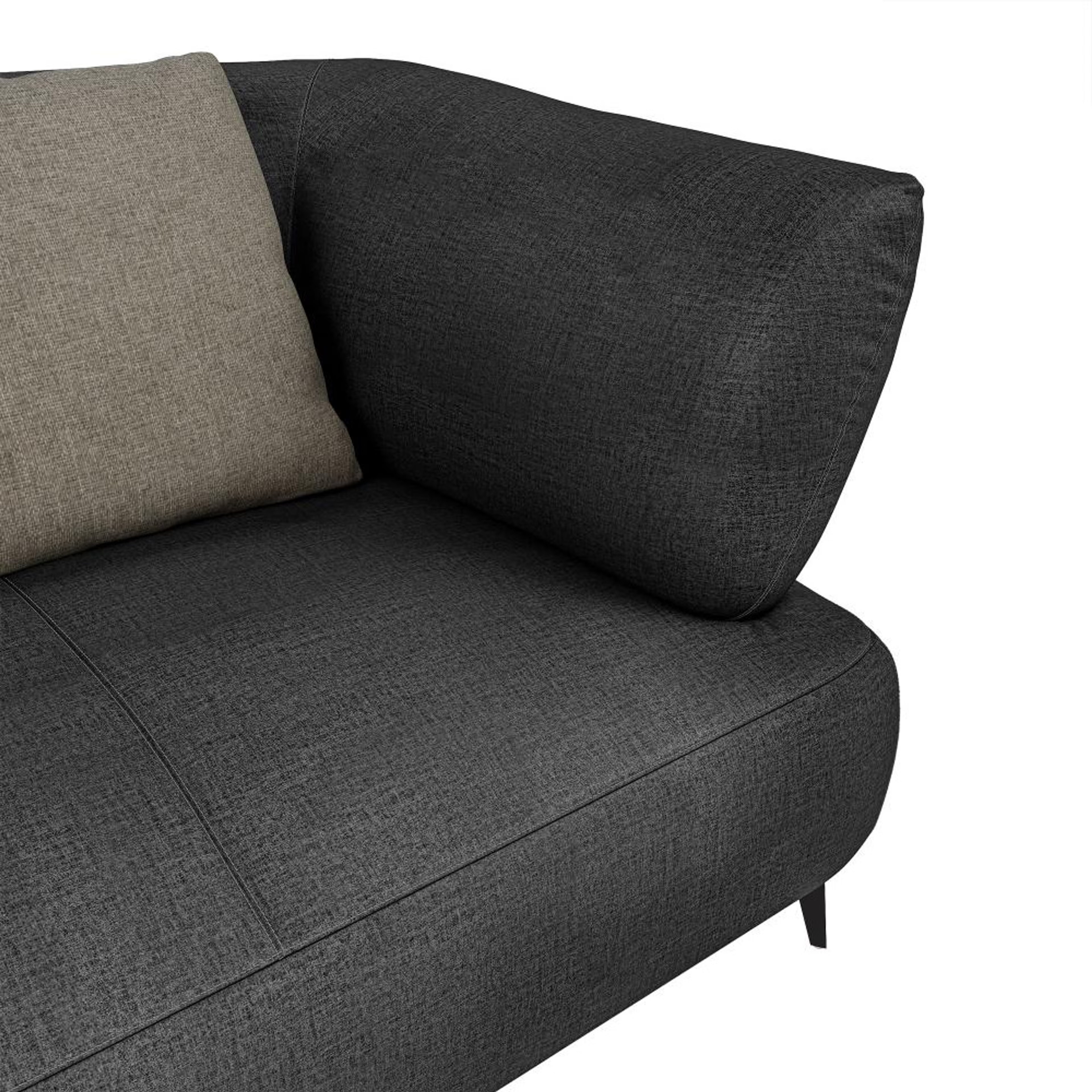 Wakefit Nauru Sofa - Three Seater Regular, Three Seater, Charcoal Grey 8 Wakefit Nauru Sofa - Three Seater Regular, Three Seater, Charcoal Grey