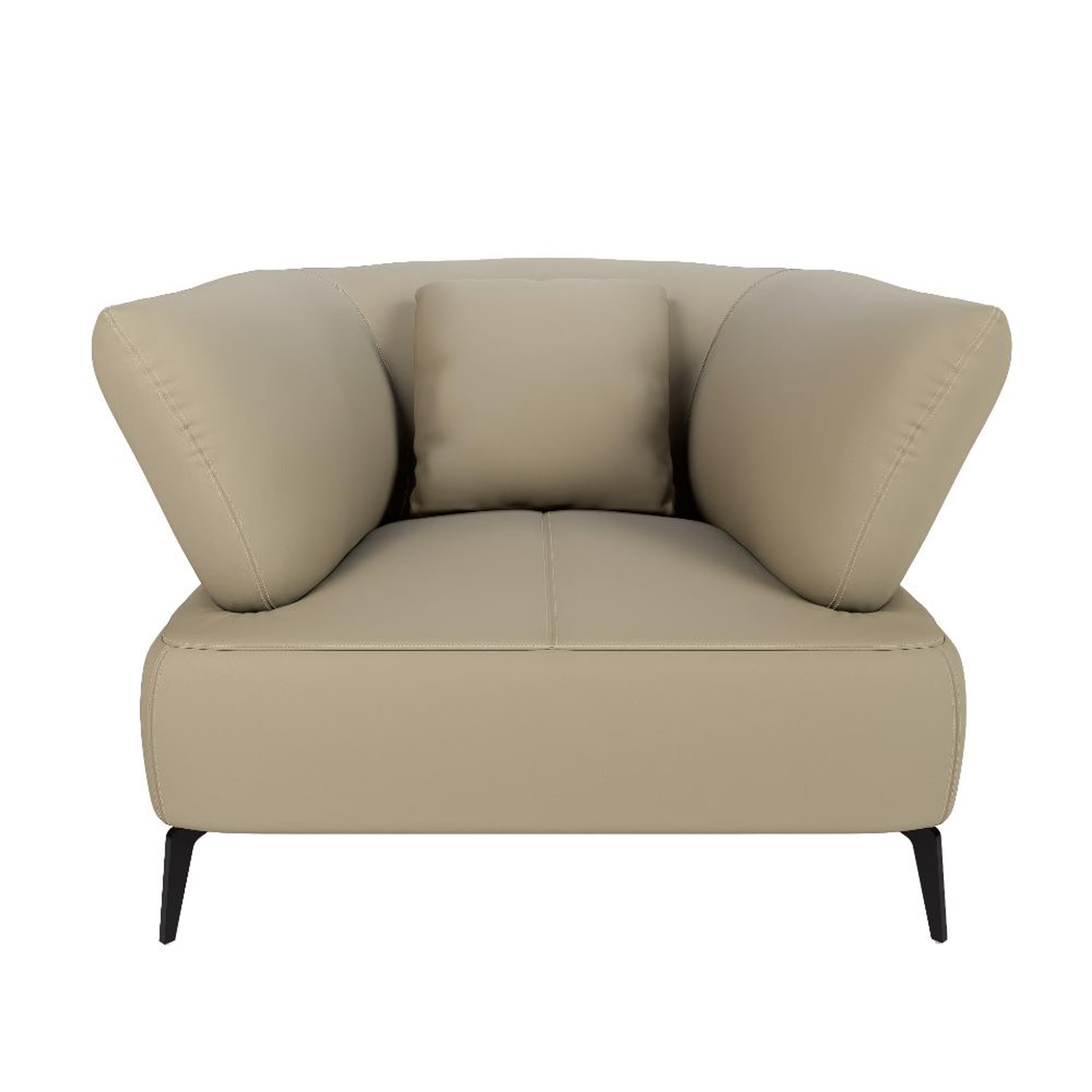 Home 41 Wakefit Nauru Sofa Set (2+1+1) Seater Regular, Set (2+1+1), Beige