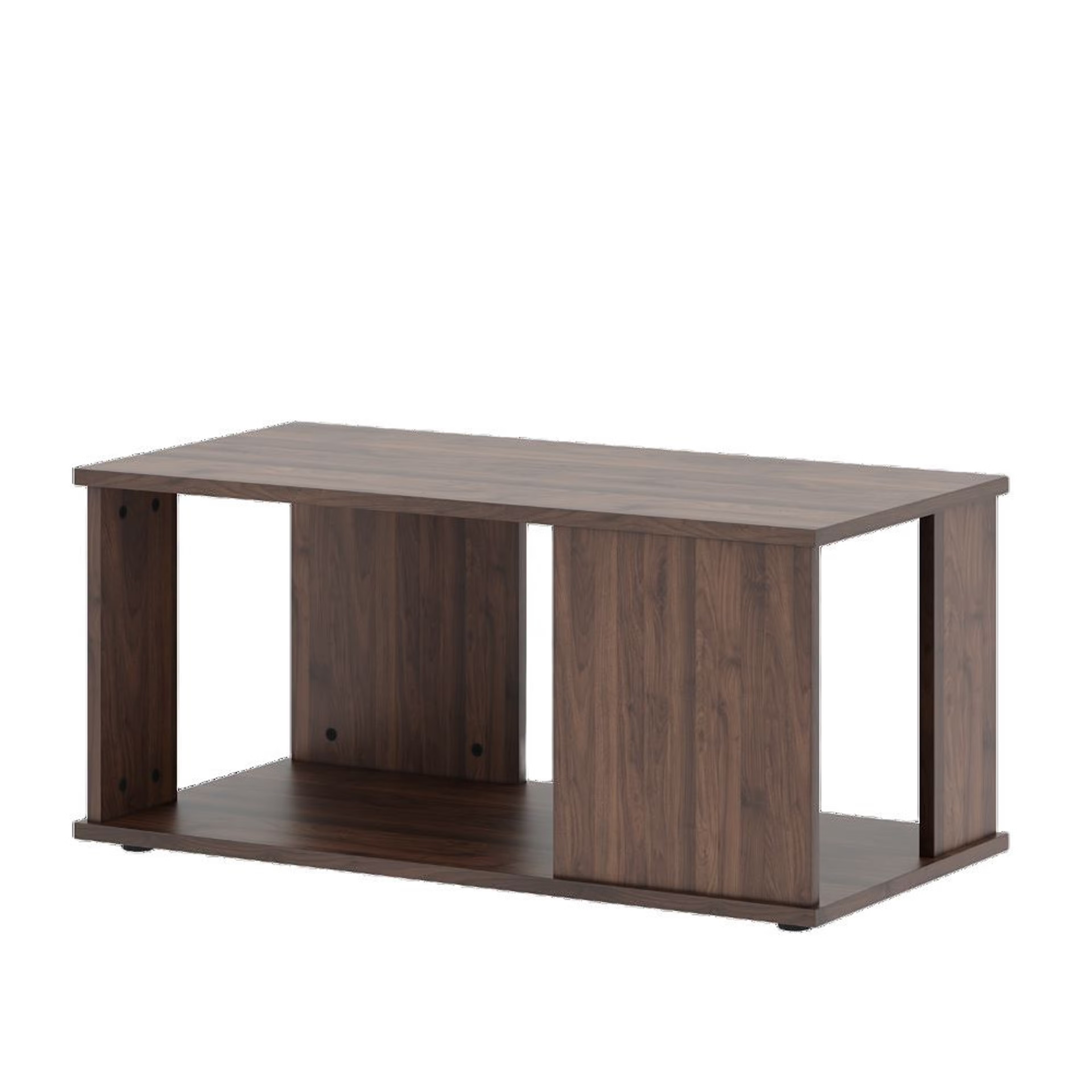 Joe Coffee Table - Columbian Walnut Color, Engineered Wood 4 Joe Coffee Table - Columbian Walnut Color, Engineered Wood
