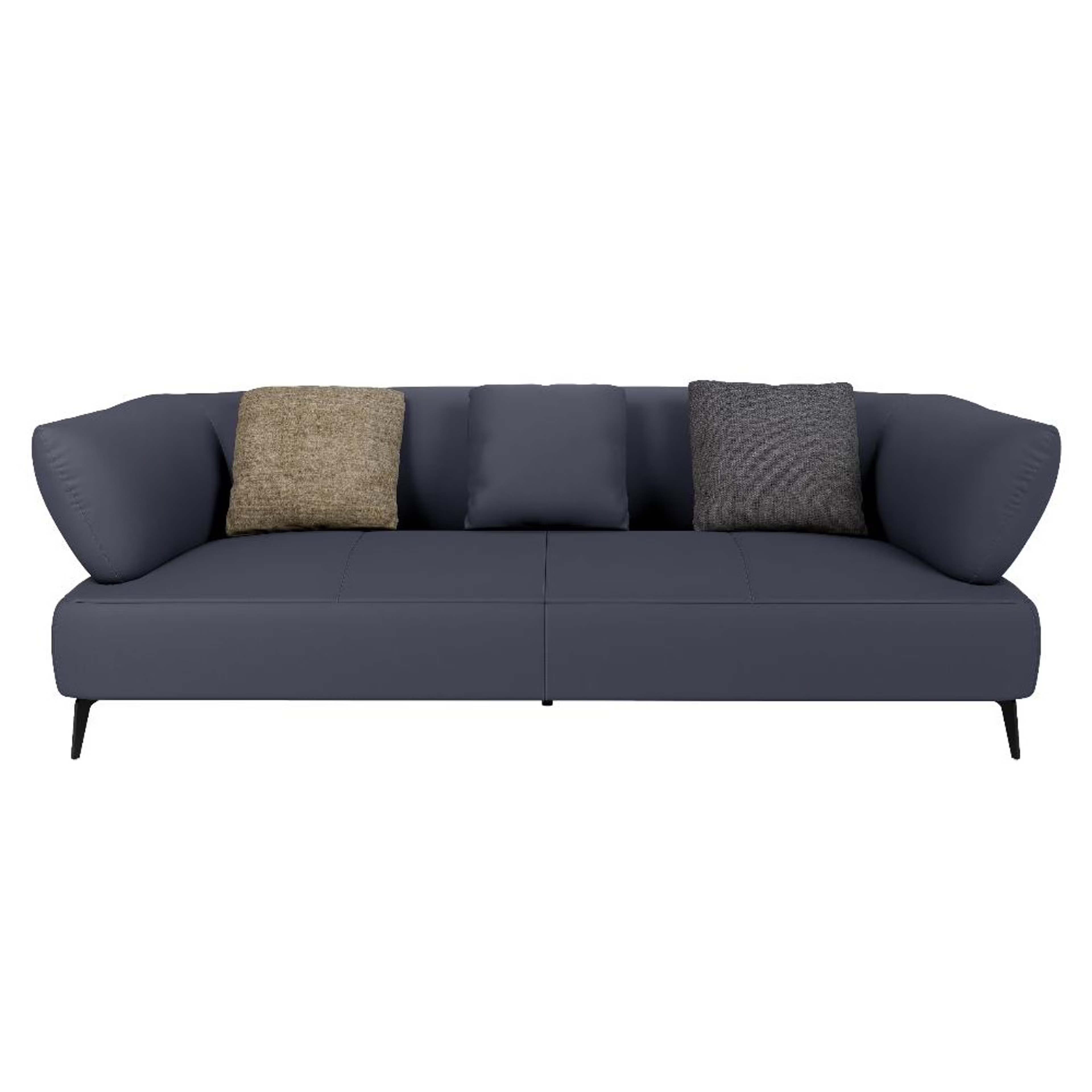 Home 34 Wakefit Nauru Sofa Set (3+2) Seater Regular, Set (3+2), Blue