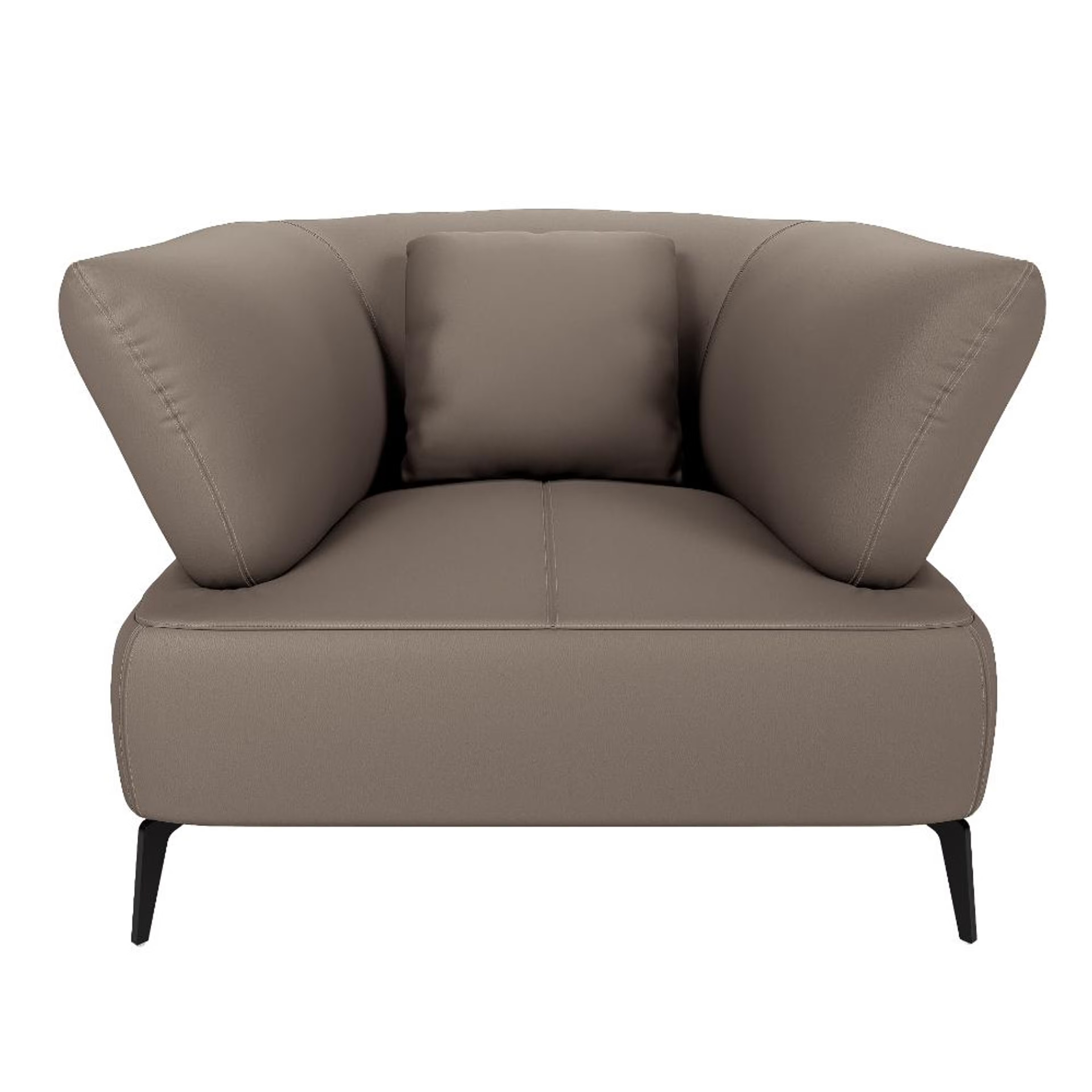 Wakefit Nauru Sofa Set (3+1+1) Seater Regular, Set (3+1+1), Grey