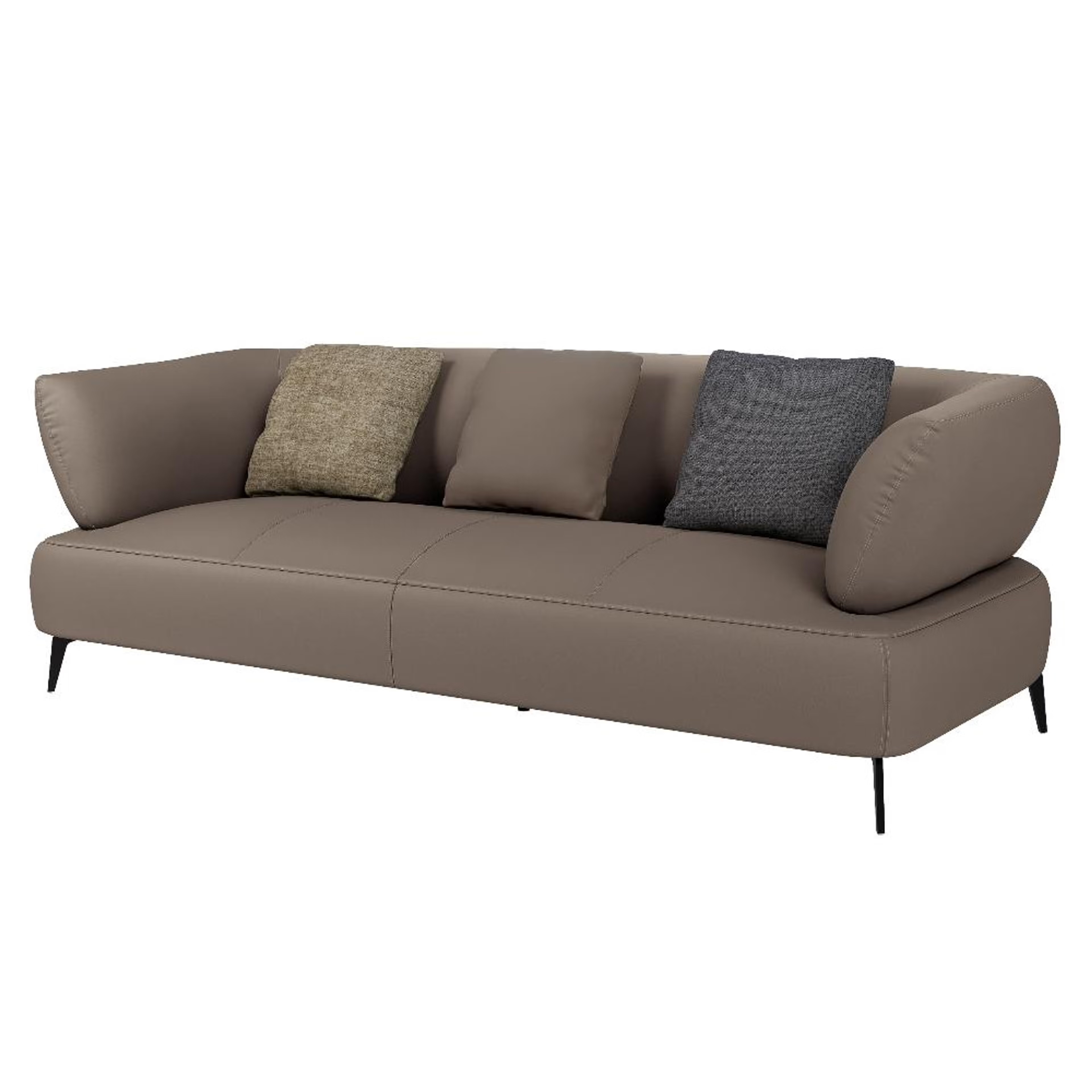 Wakefit Nauru Sofa Set (3+1+1) Seater Regular, Set (3+1+1), Grey 4 Wakefit Nauru Sofa Set (3+1+1) Seater Regular, Set (3+1+1), Grey